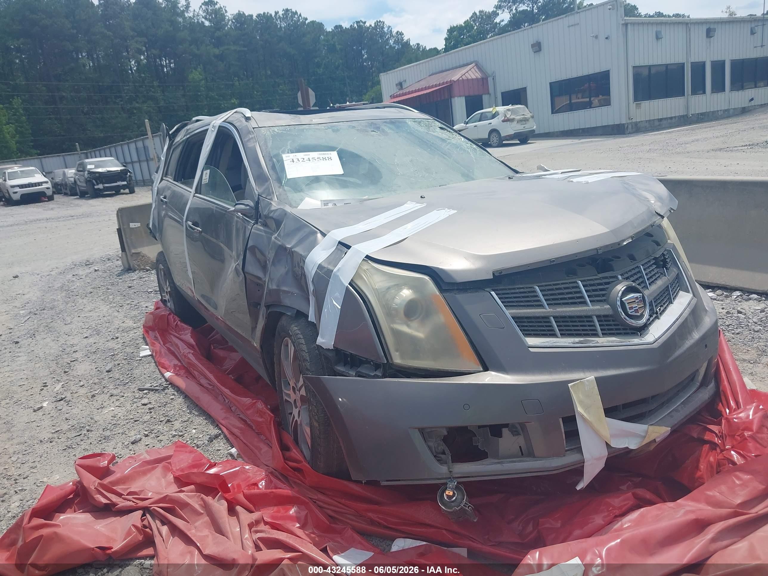 2012 Cadillac SRX Performance Collection, VIN 3GYFNBE33CS600996 — Biohazard / chemical