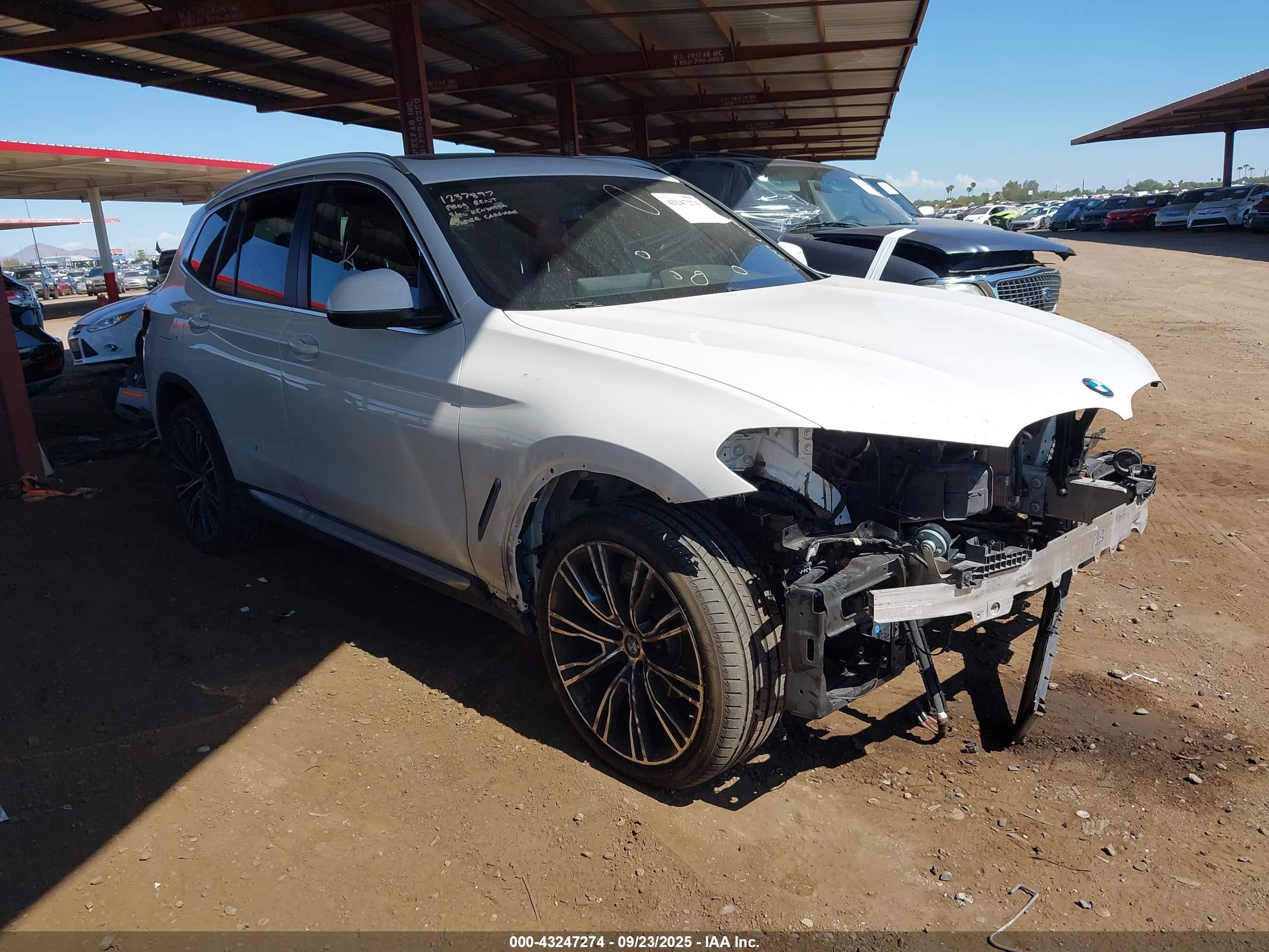 2023 BMW X3 sDrive30i, VIN 5UX43DP03P9P95393 — Front end