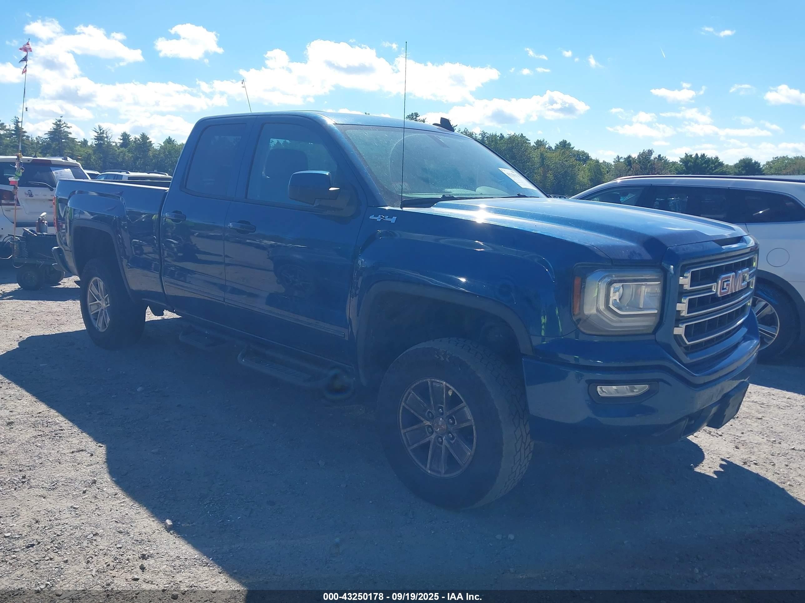 2017 GMC Sierra 1500, VIN 1GTV2LEC2HZ403571 — Пресная вода