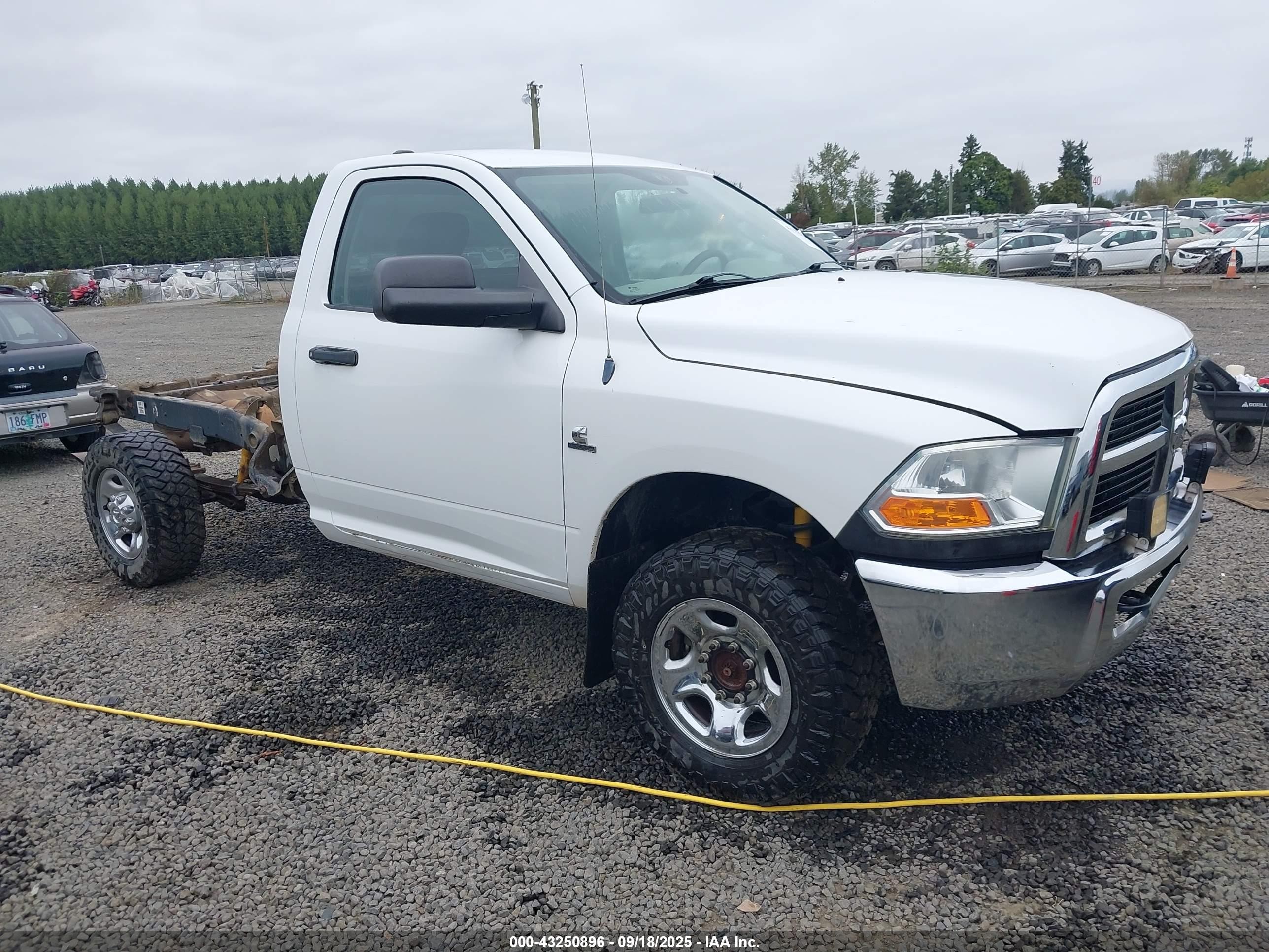 2010 Dodge RAM, VIN 3D7LT2ELXAG130924 — Rear end