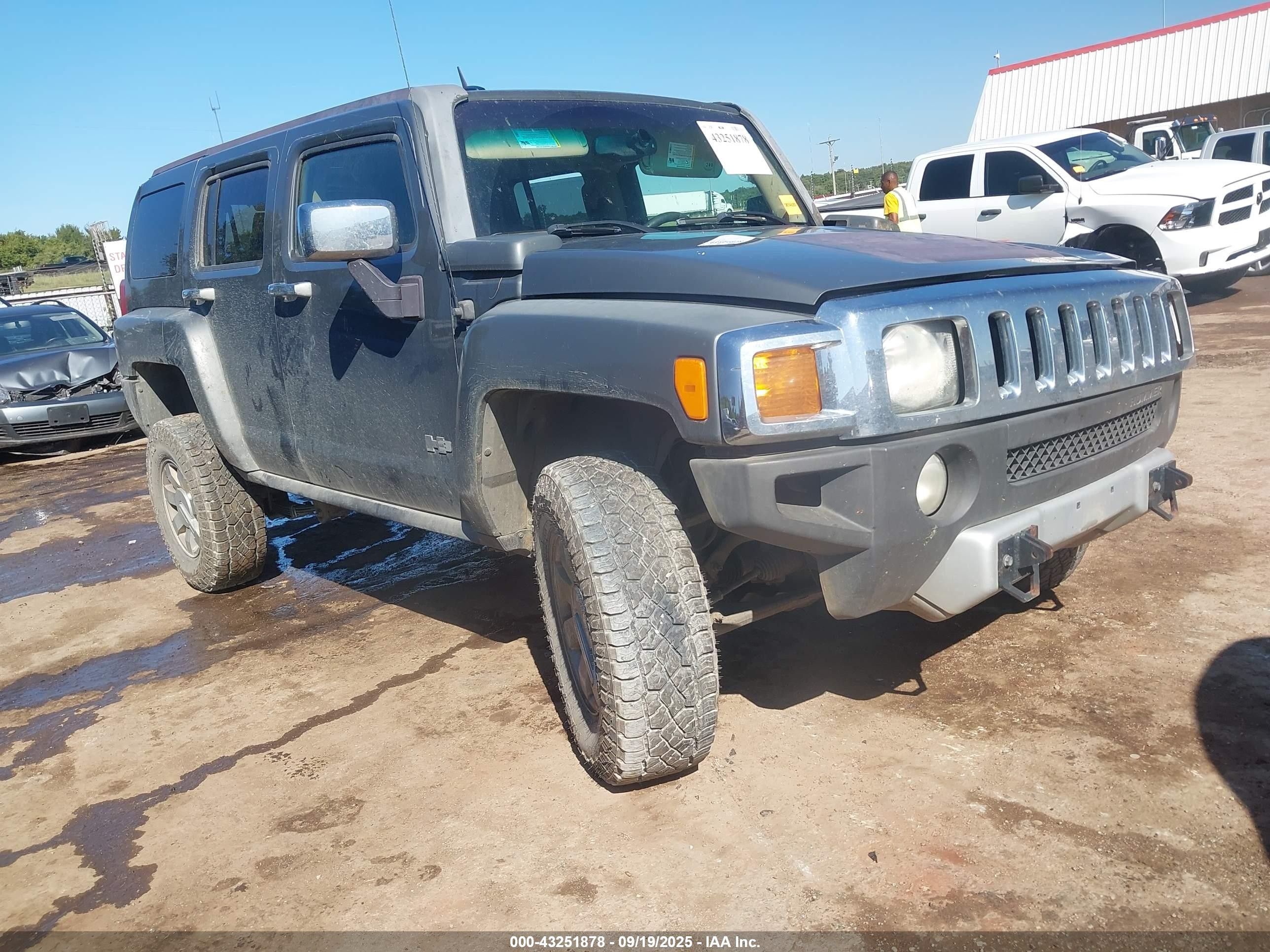 2008 Hummer H3 Alpha, VIN 5GTEN13L388111022 — Rollover