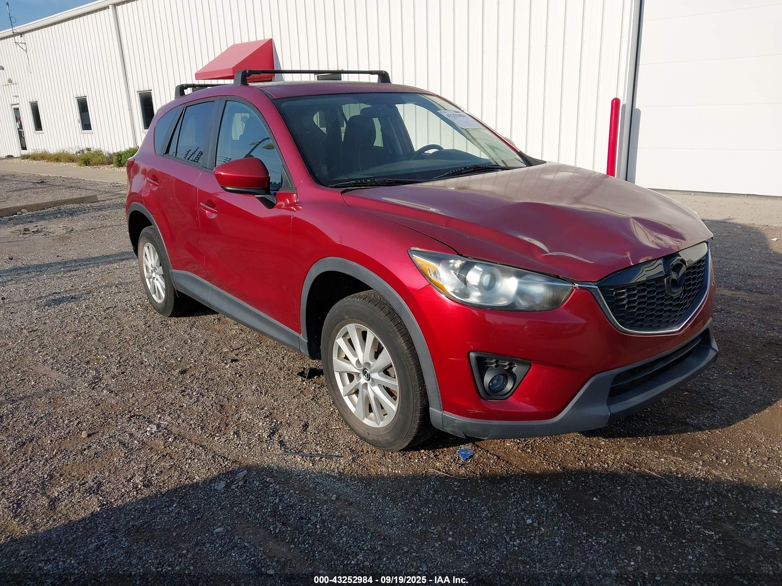 2013 Mazda CX-5 Touring, VIN JM3KE4CE2D0114927 — Front end