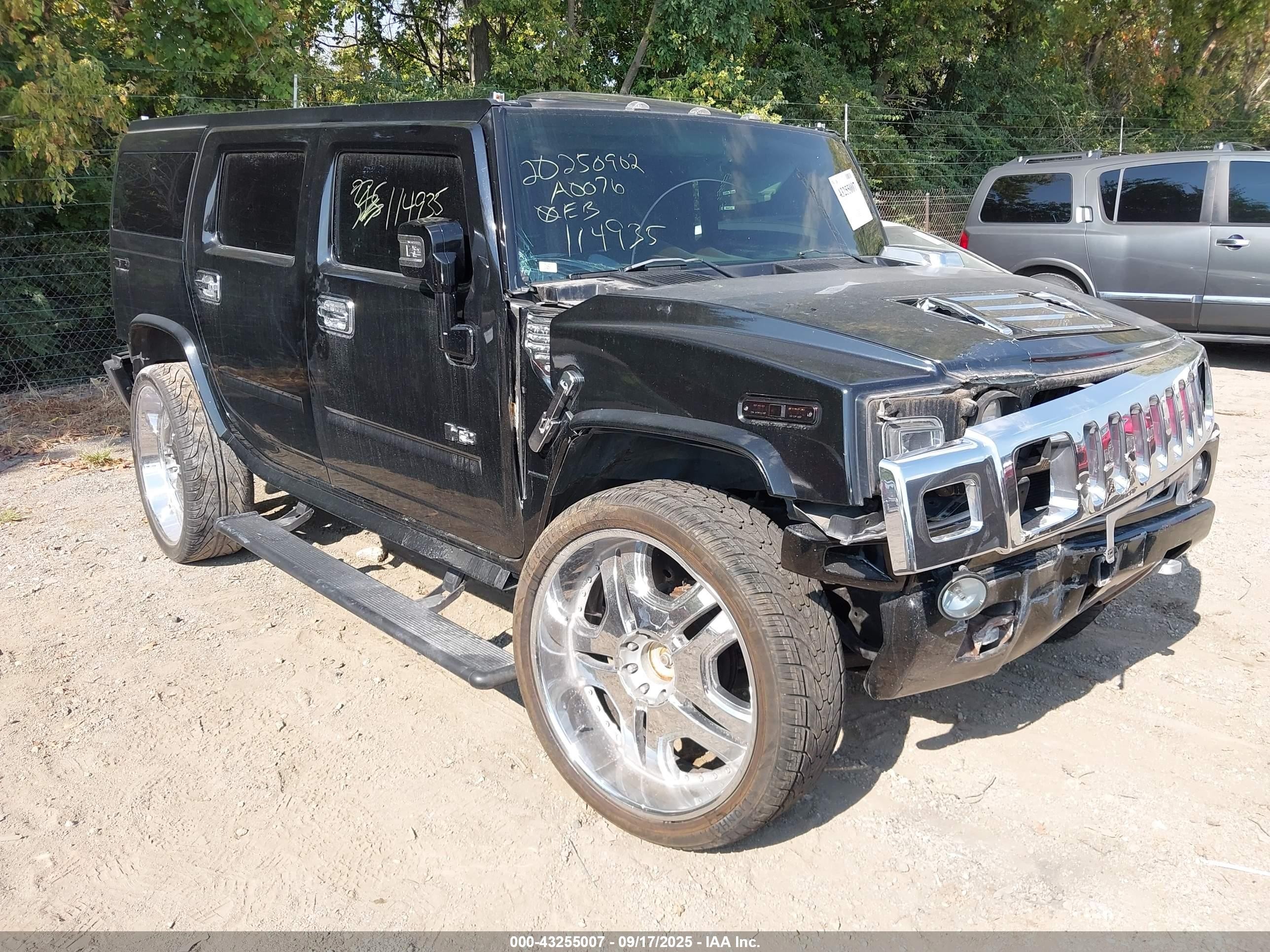 2006 Hummer H2, VIN 5GRGN23U56H114935 — All over