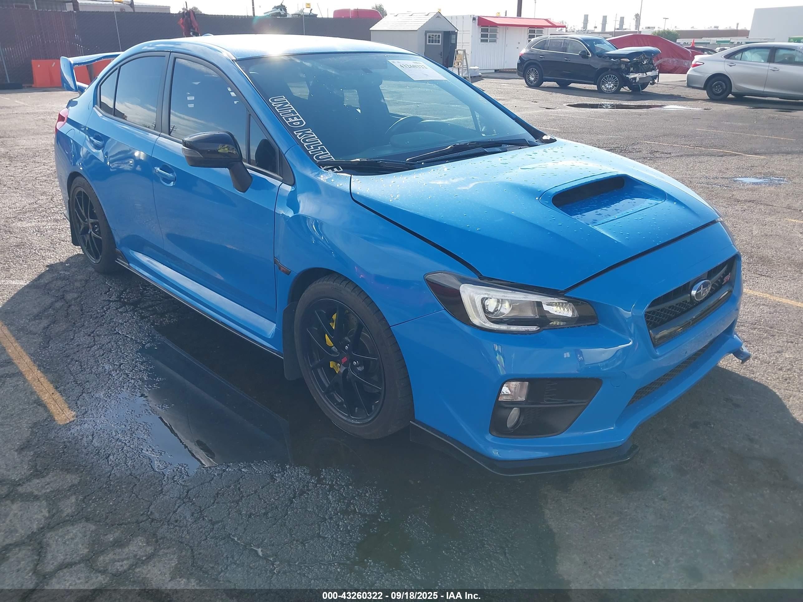 2016 Subaru WRX STI Series.HyperBlue, VIN JF1VA2U65G9814265 — Undercarriage