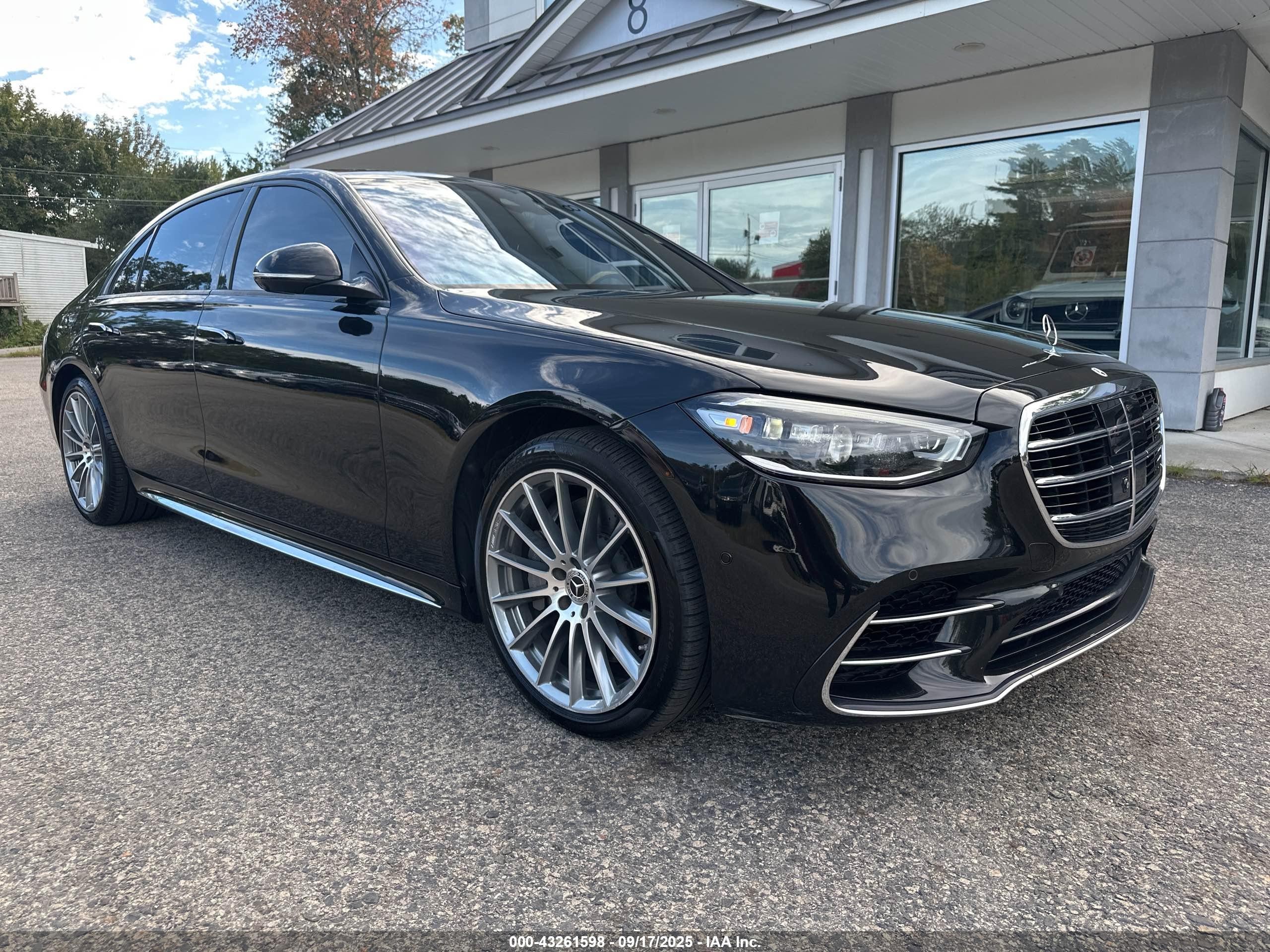 2021 Mercedes-Benz S 580, VIN W1K6G7GB6MA058867 — Auction photo