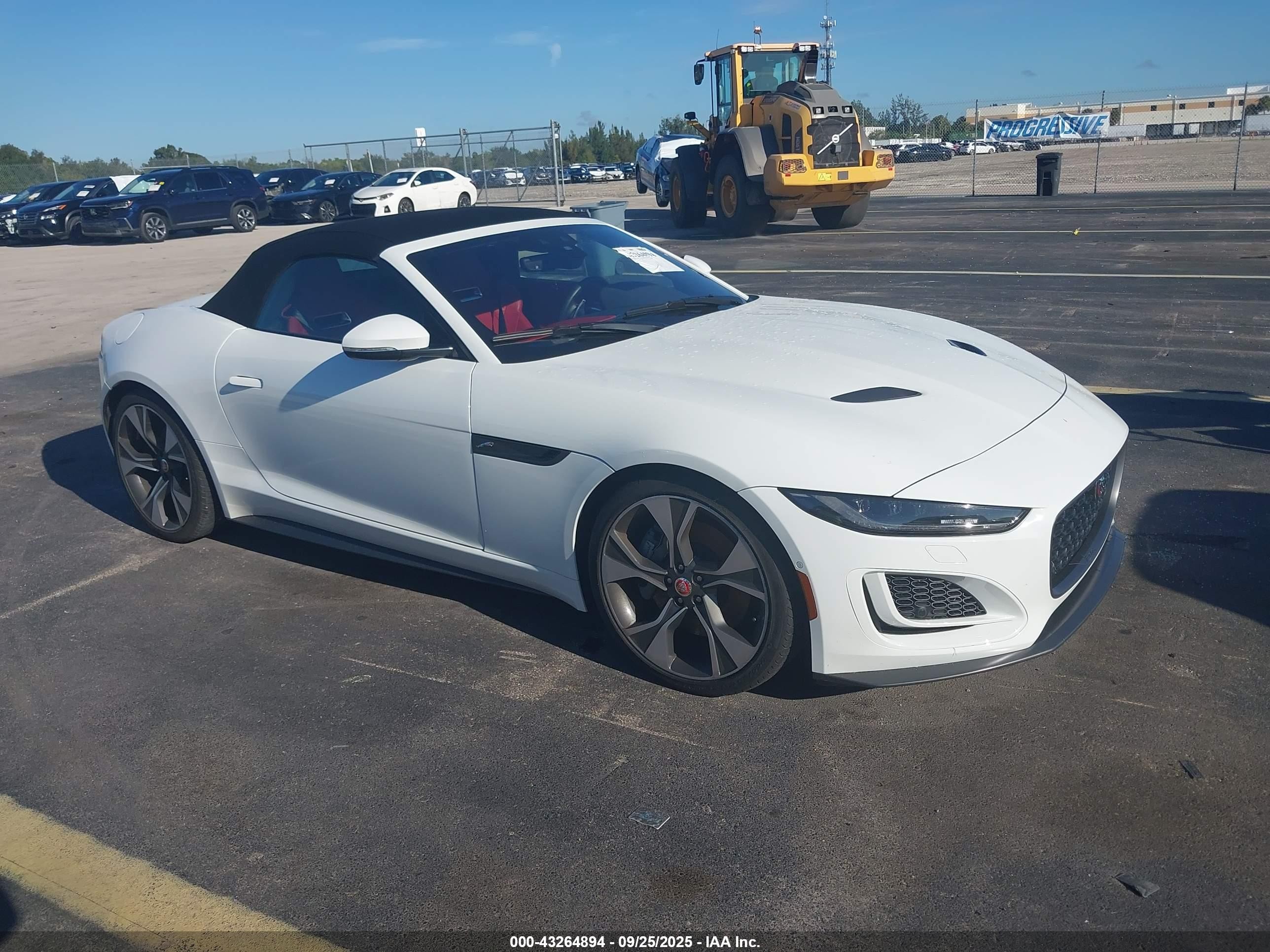 2021 Jaguar F-Type First Edition, VIN SAJDF5GX8MCK73659 — Water / flood