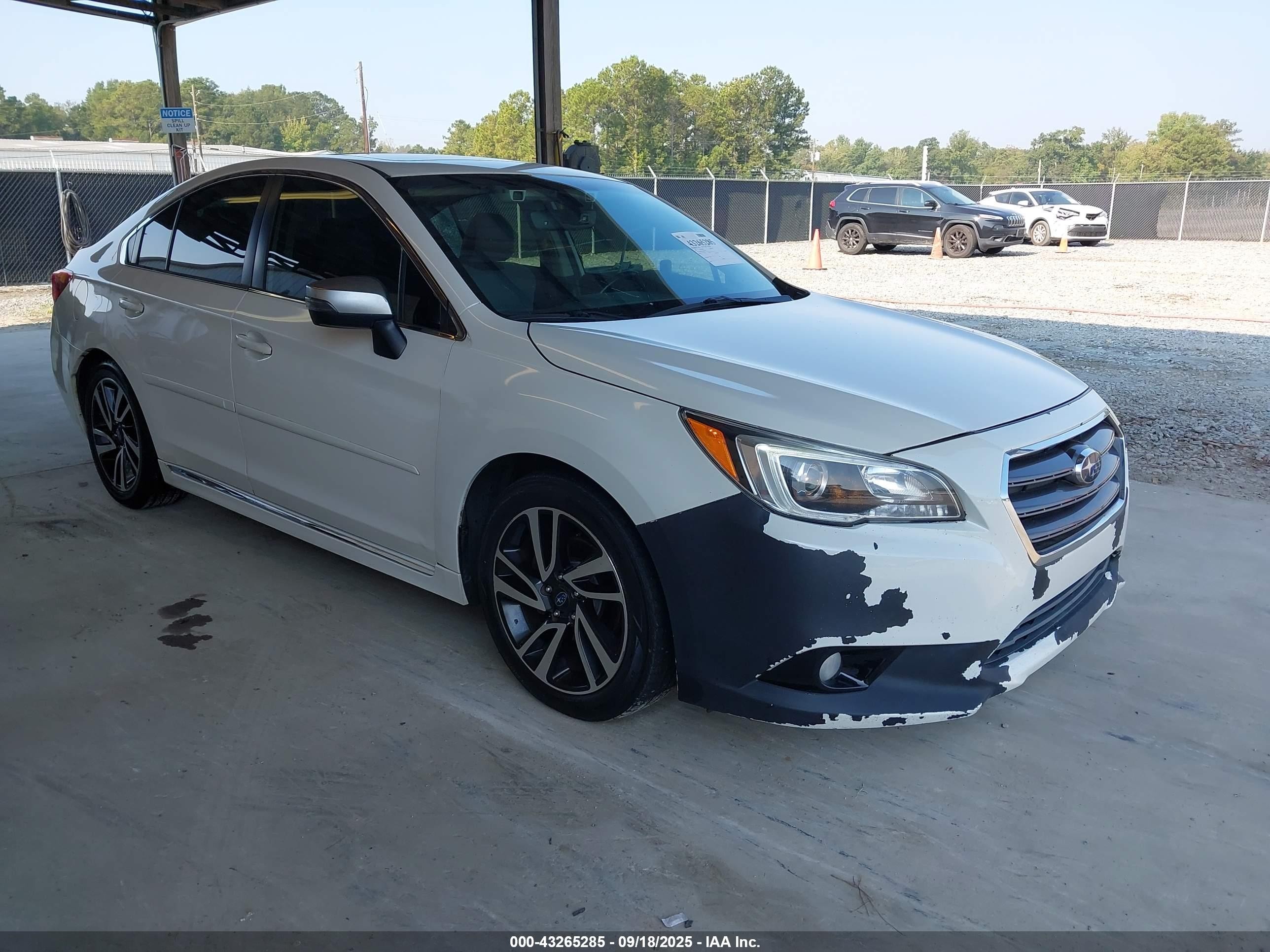 2017 Subaru Legacy Special Sports, VIN 4S3BNAS62H3009763 — Side