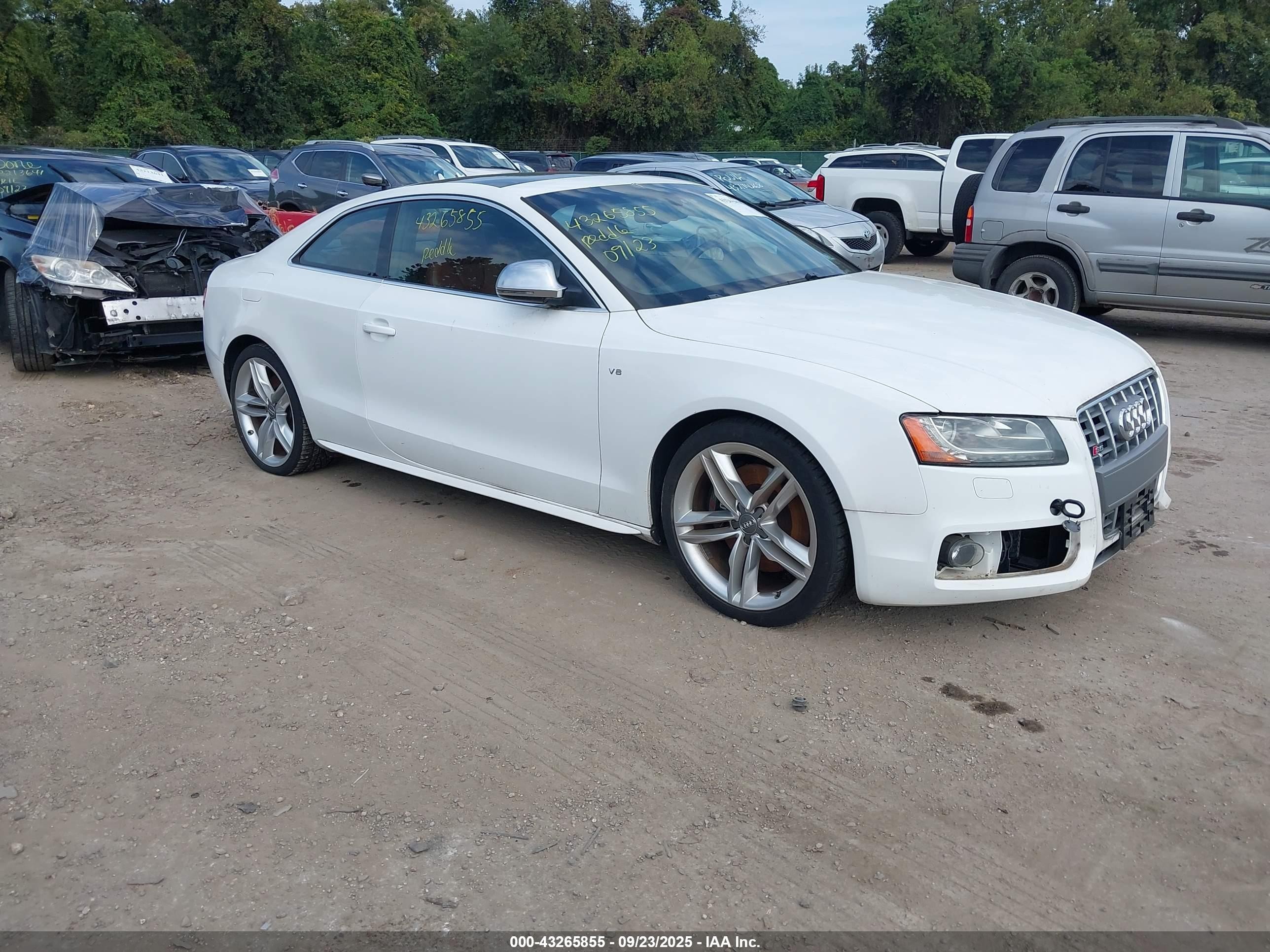 2008 Audi S5, VIN WAURV78T98A010464 — Front end
