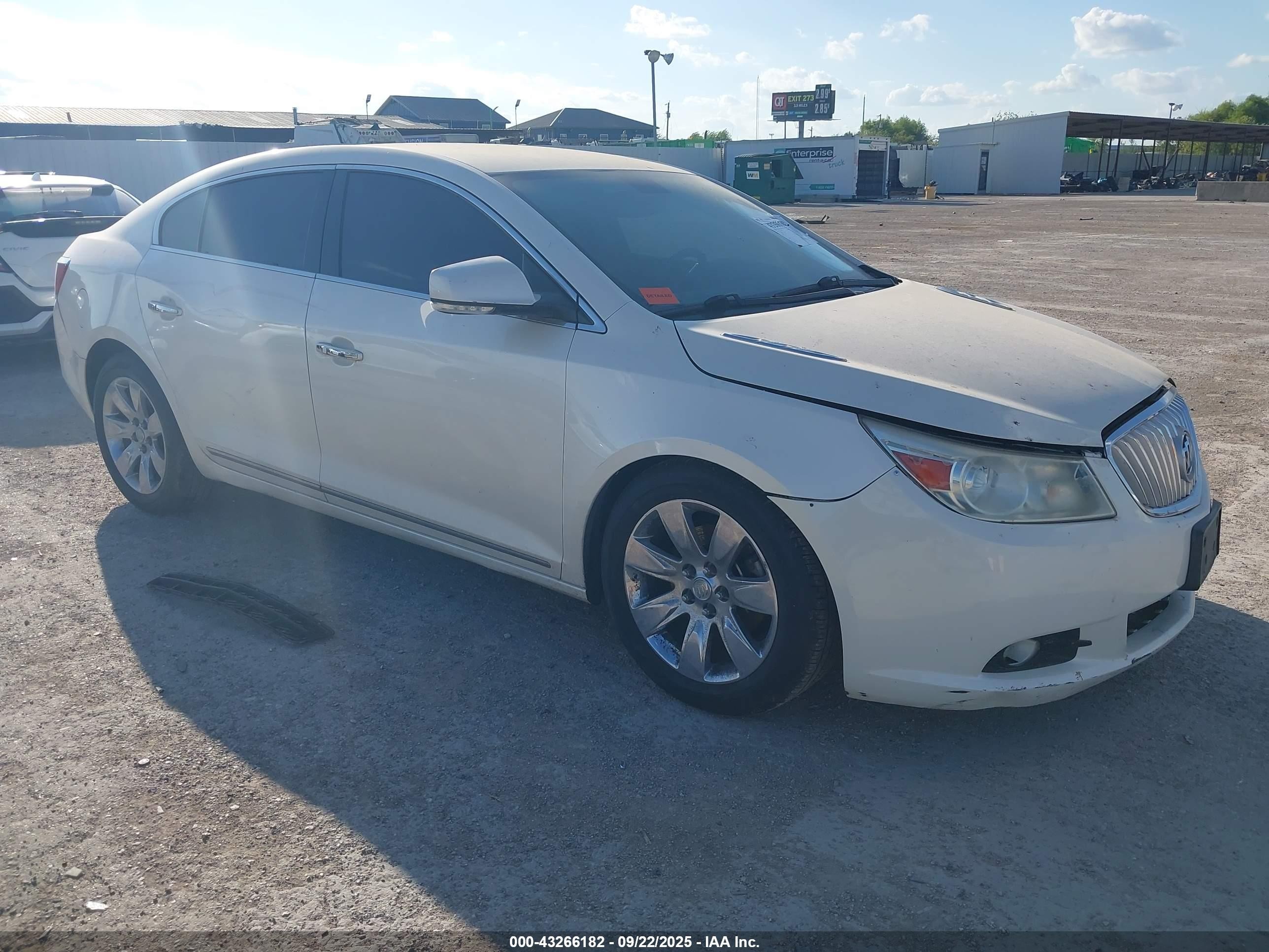 2010 Buick LaCrosse CXS, VIN 1G4GE5GVXAF186087 — Fresh water flood