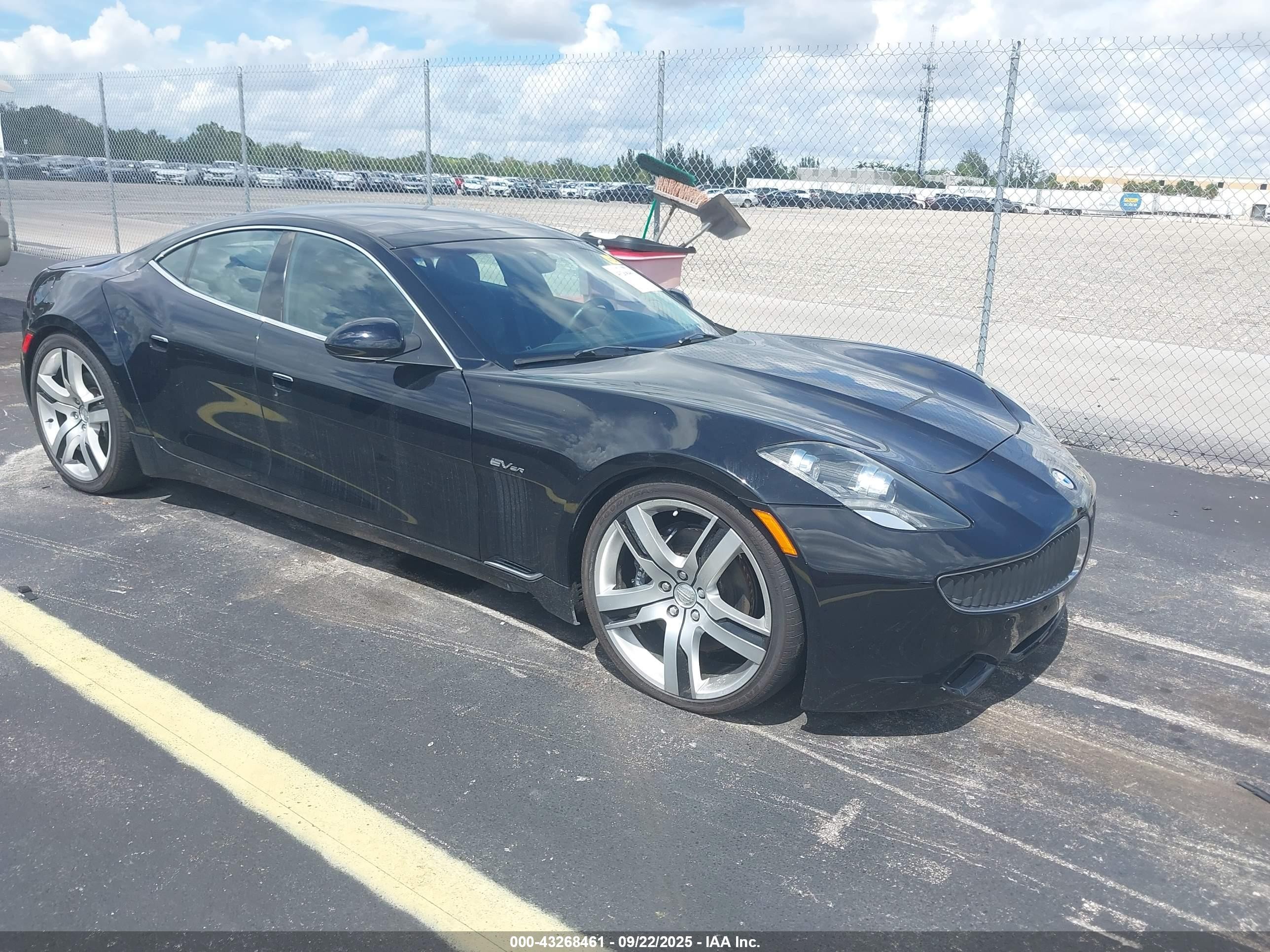 2012 Fisker Karma EcoSport, VIN YH4K14AA1CA001912 — Water / flood