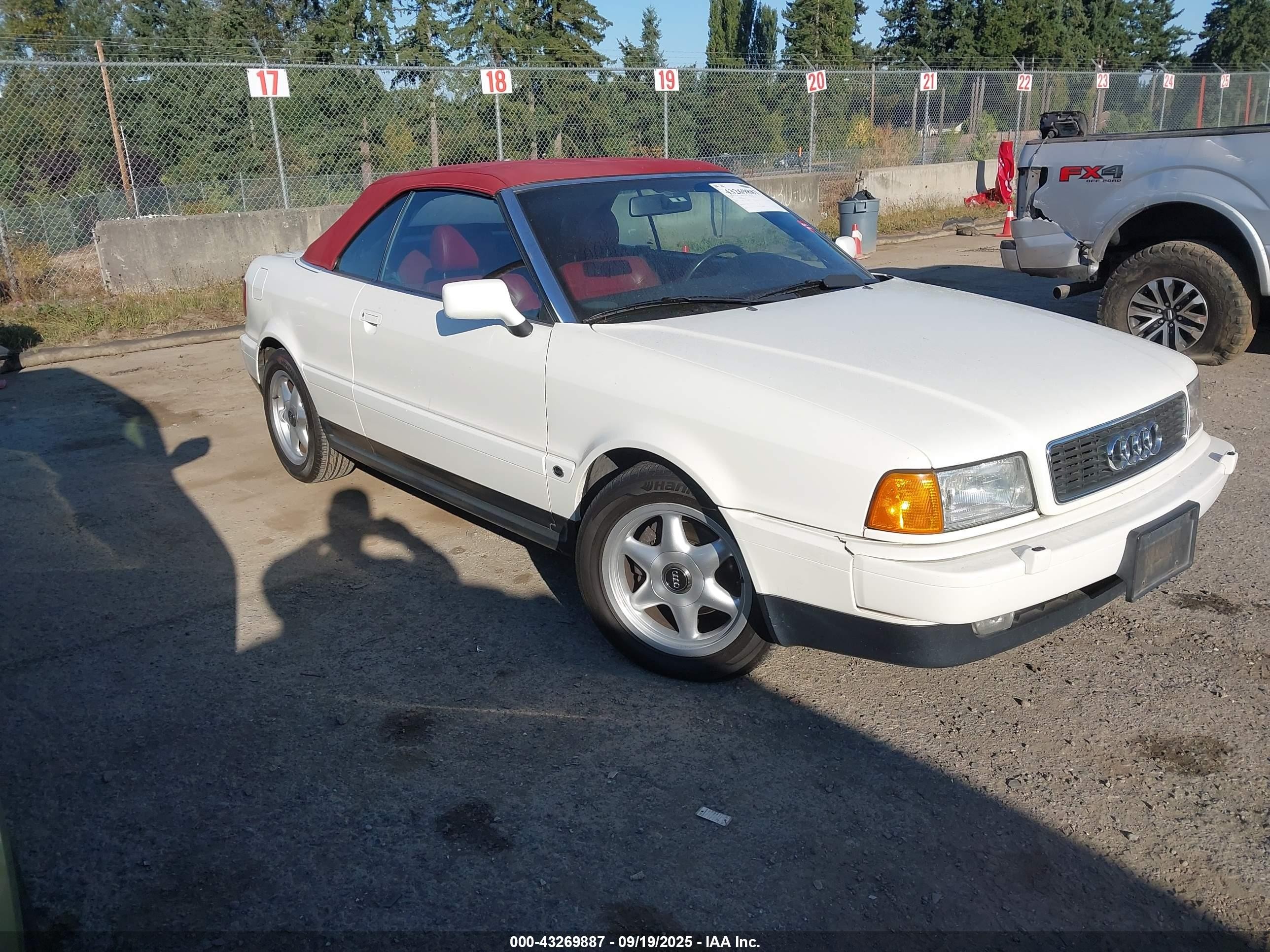 1997 Audi Cabriolet, VIN WAUAA88G0VN001710 — Mechanical
