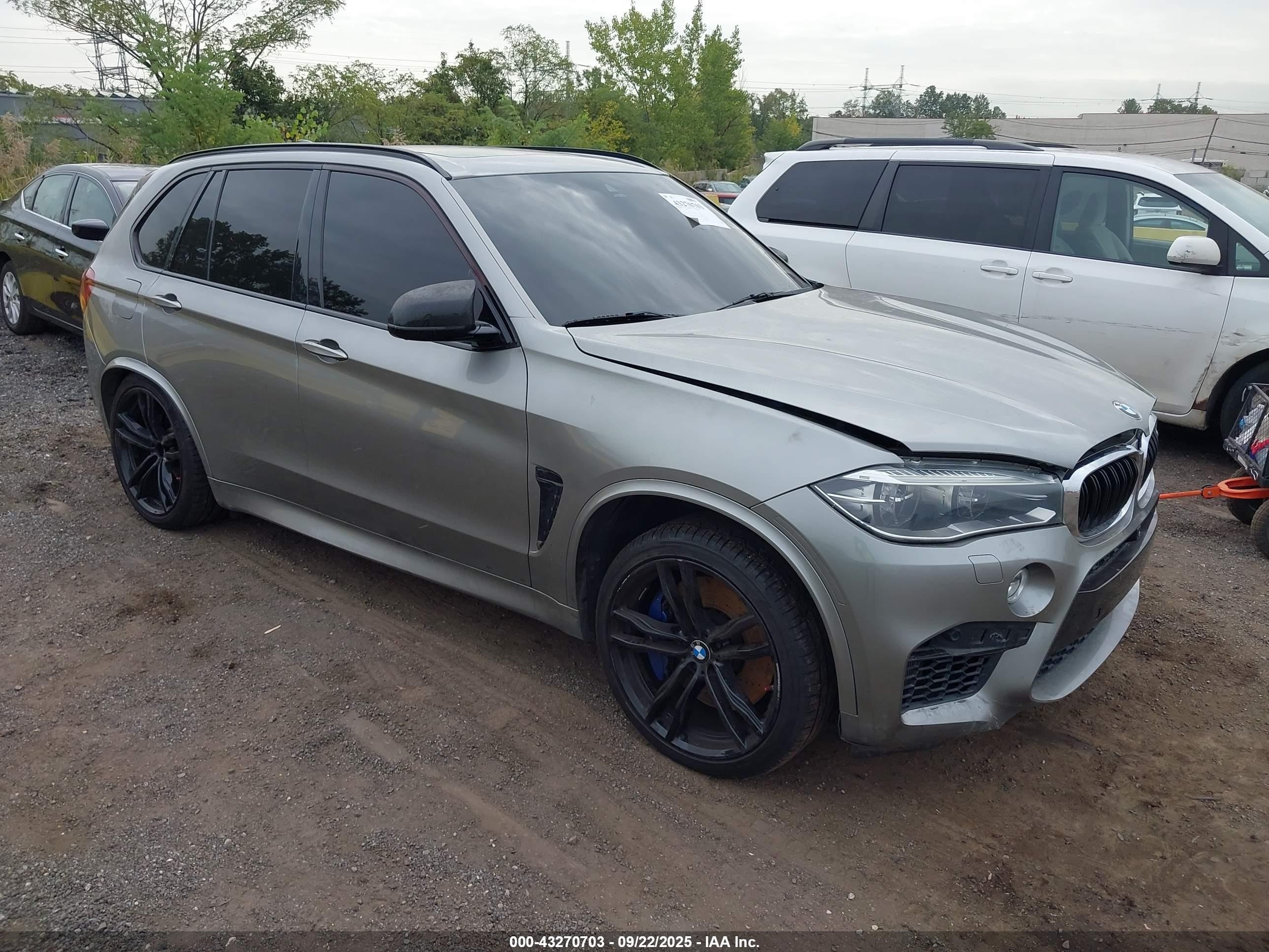 2016 BMW X5 M, VIN 5YMKT6C55G0R78151 — Water / flood