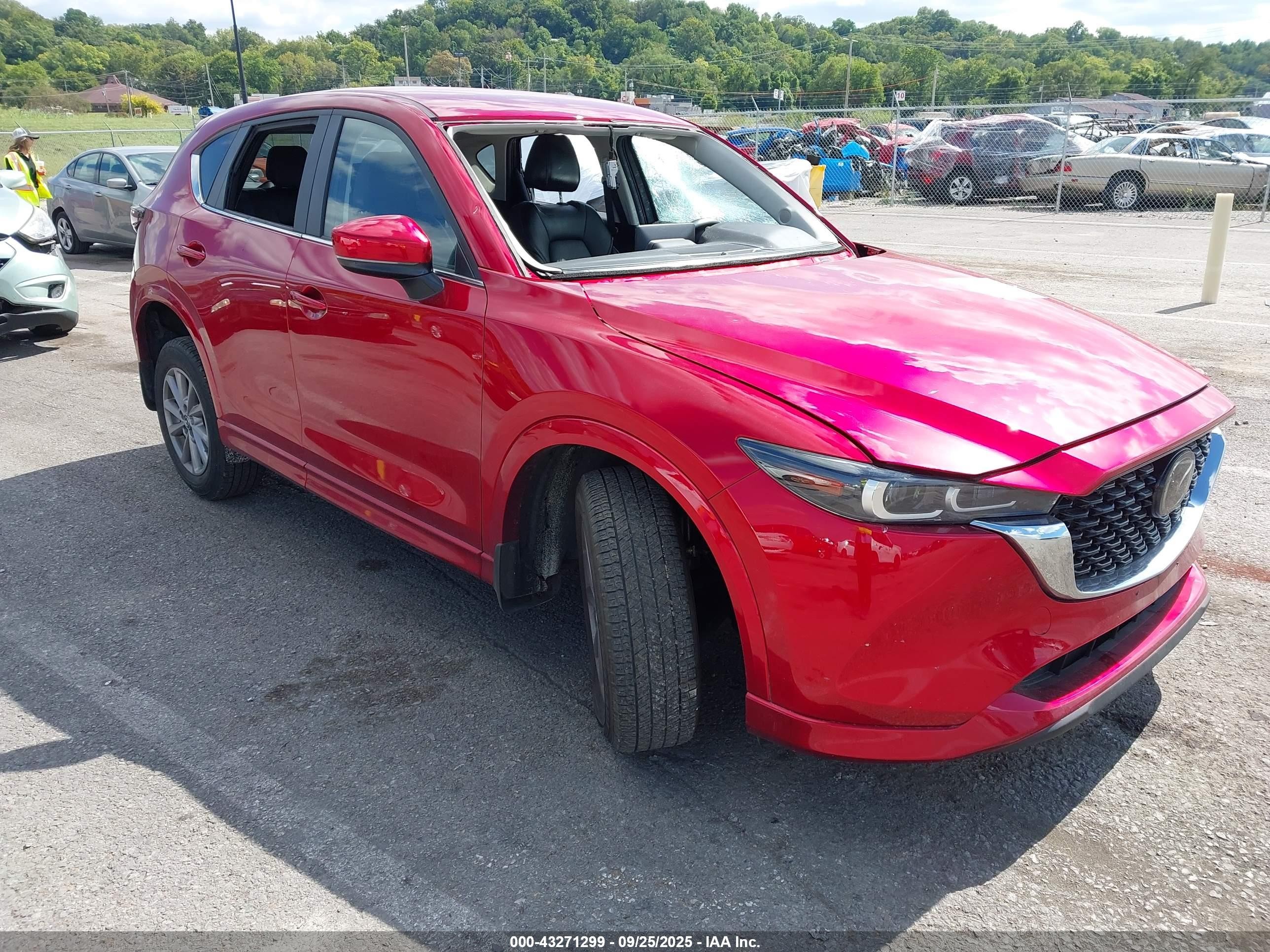 2024 Mazda CX-5 S Select, VIN JM3KFBBL7R0411720 — Vandalism