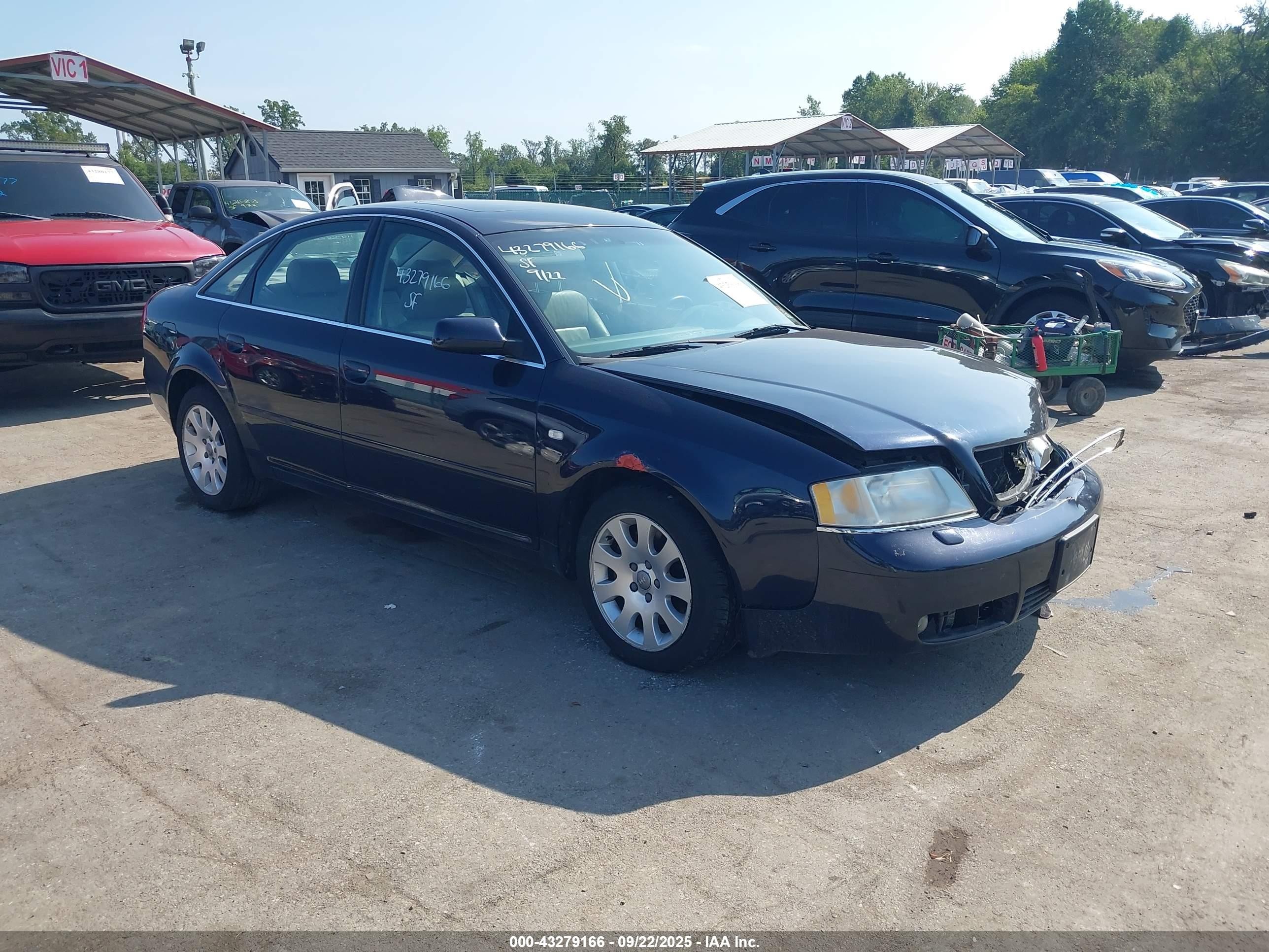 2001 Audi A6, VIN WAUEH54B61N048644 — Front end
