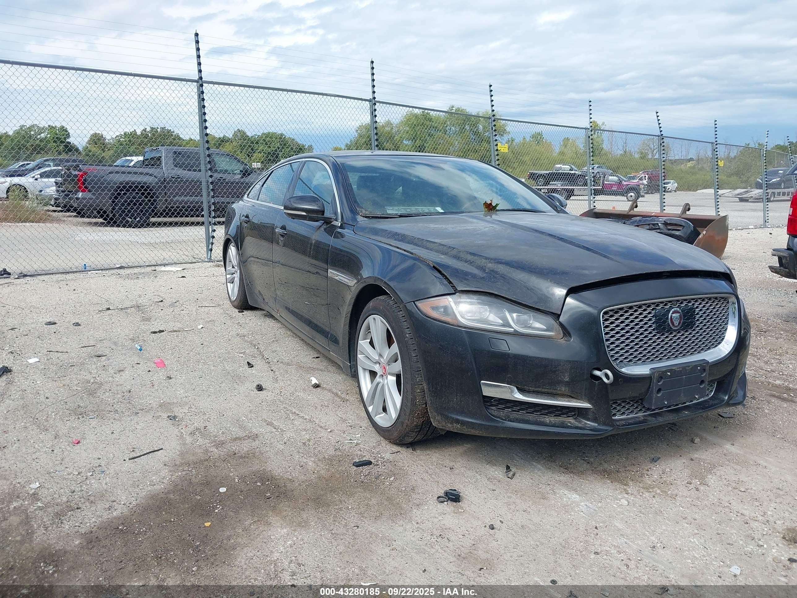 2017 Jaguar XJ Portfolio, VIN SAJWJ2GD4H8W04869 — Water / flood