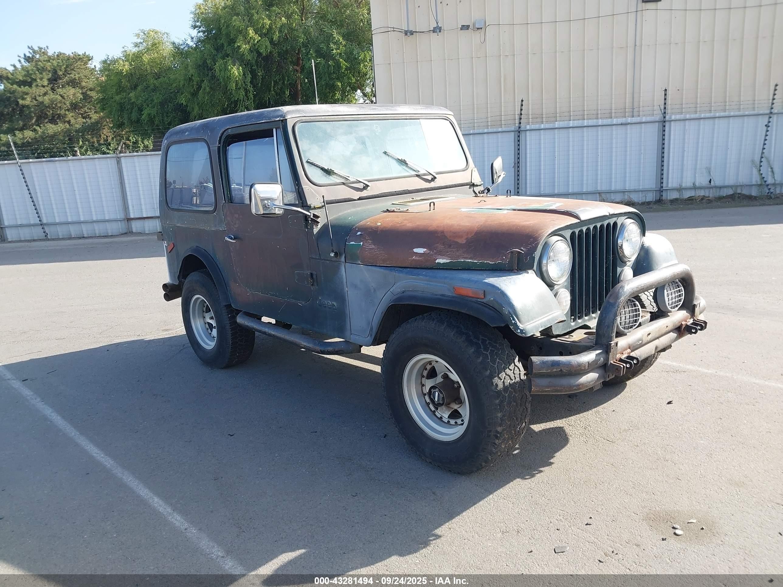 1980 Jeep CJ7, VIN J0M93EB0616529300 — All over