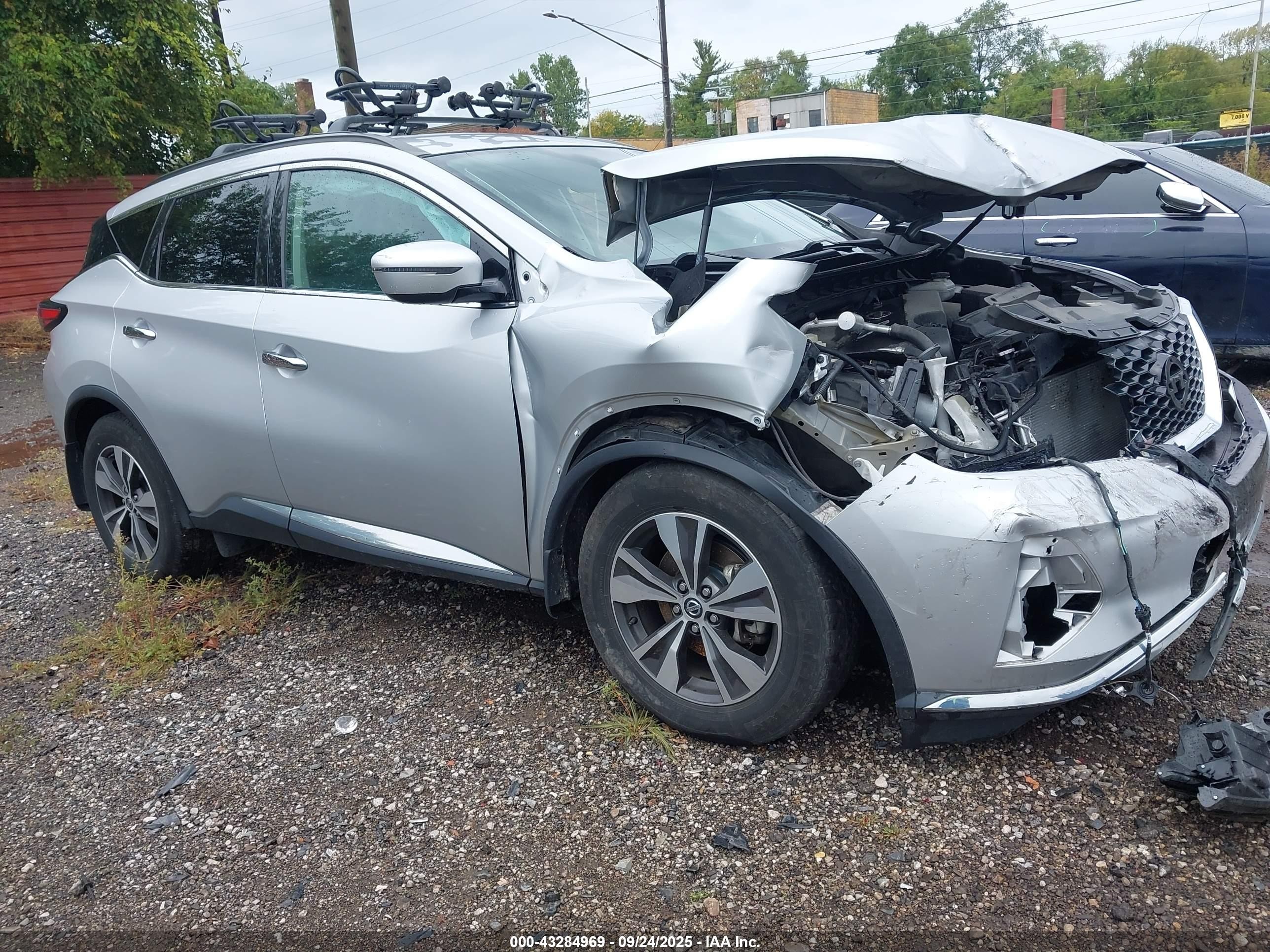 2020 Nissan Murano SV, VIN 5N1AZ2BS1LN161626 — Front end