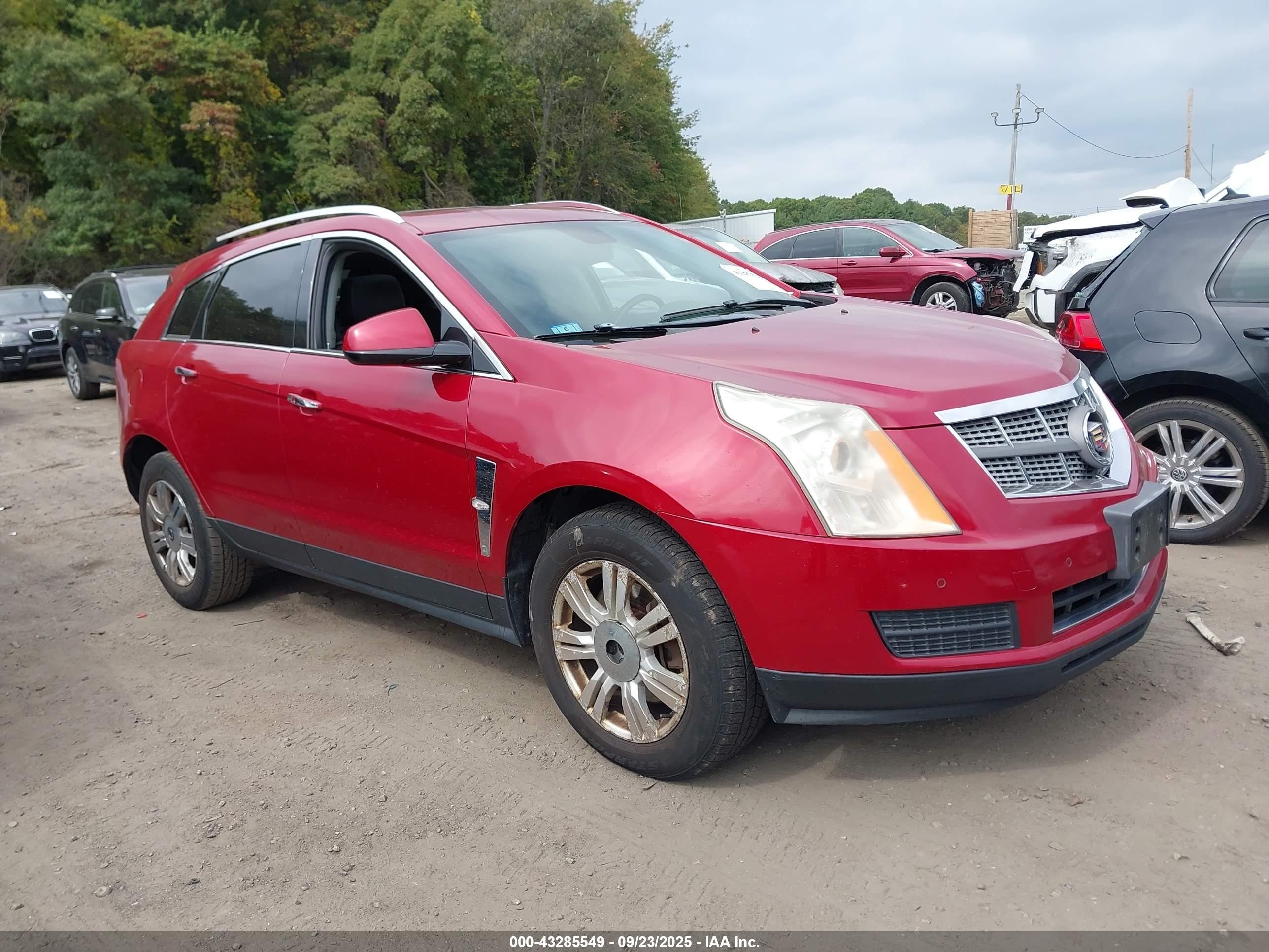 2011 Cadillac SRX Luxury Collection, VIN 3GYFNAEYXBS629142 — Fresh water flood