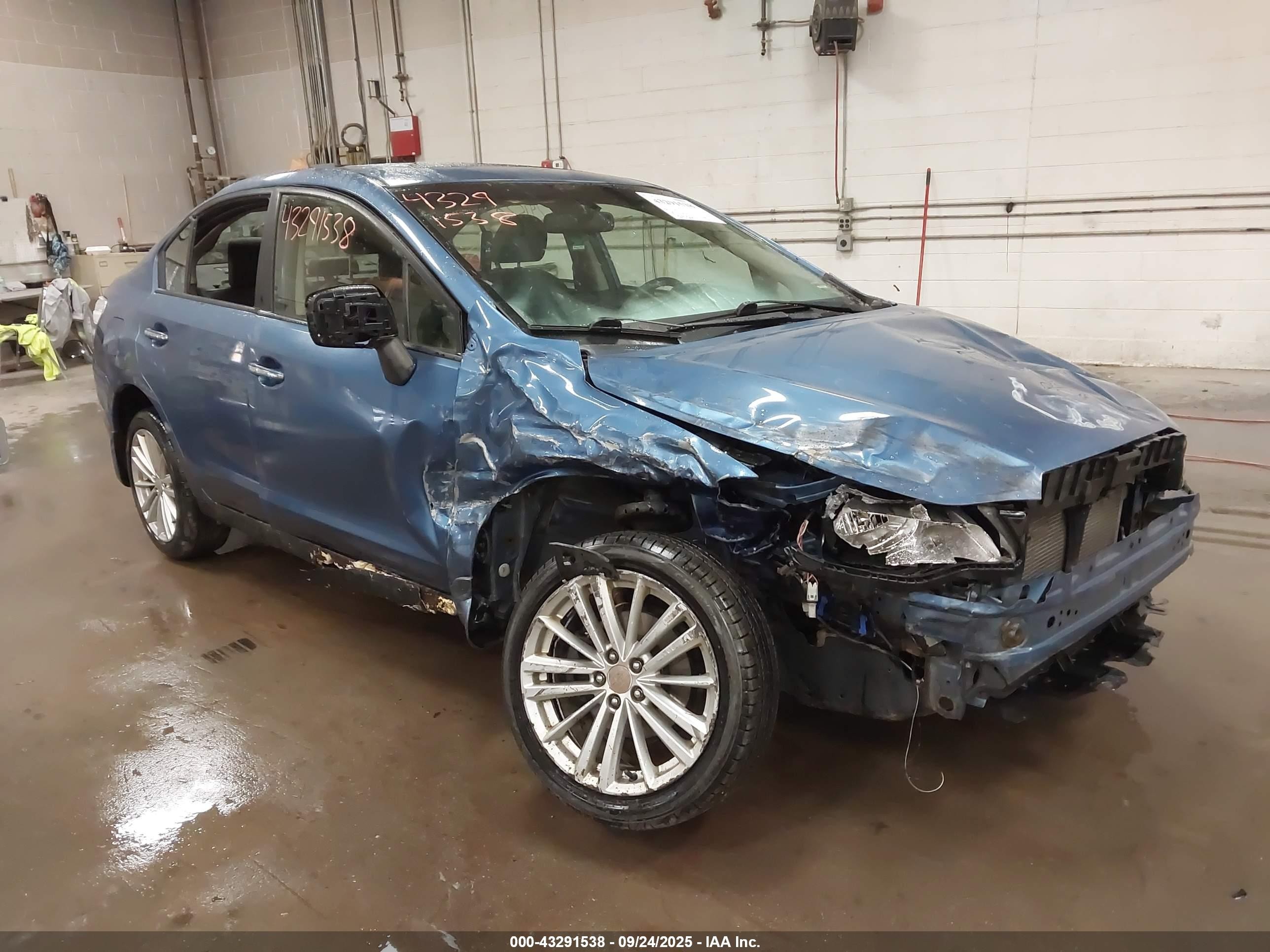 2014 Subaru Impreza Limited, VIN JF1GJAH63EH022647 — Rollover