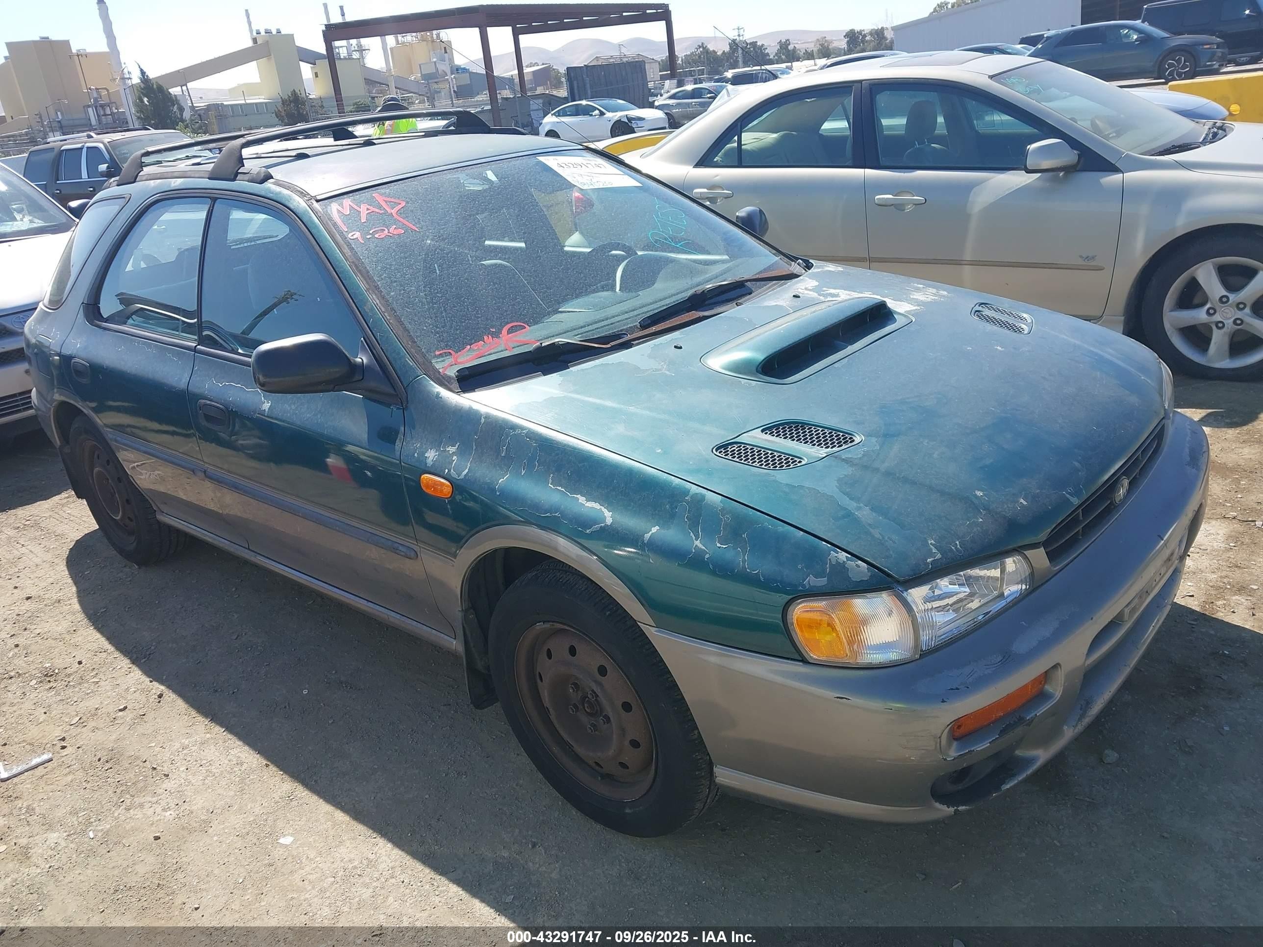 1998 Subaru Impreza Outback Special Sports, VIN JF1GF4859WH808528 — Normal wear