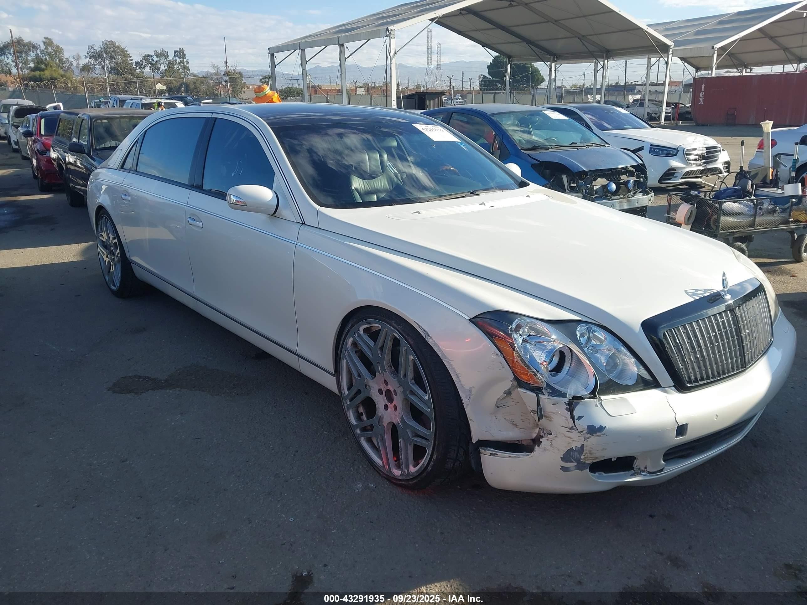 2005 Maybach 62, VIN WDBVG78J85A001064 — Зад