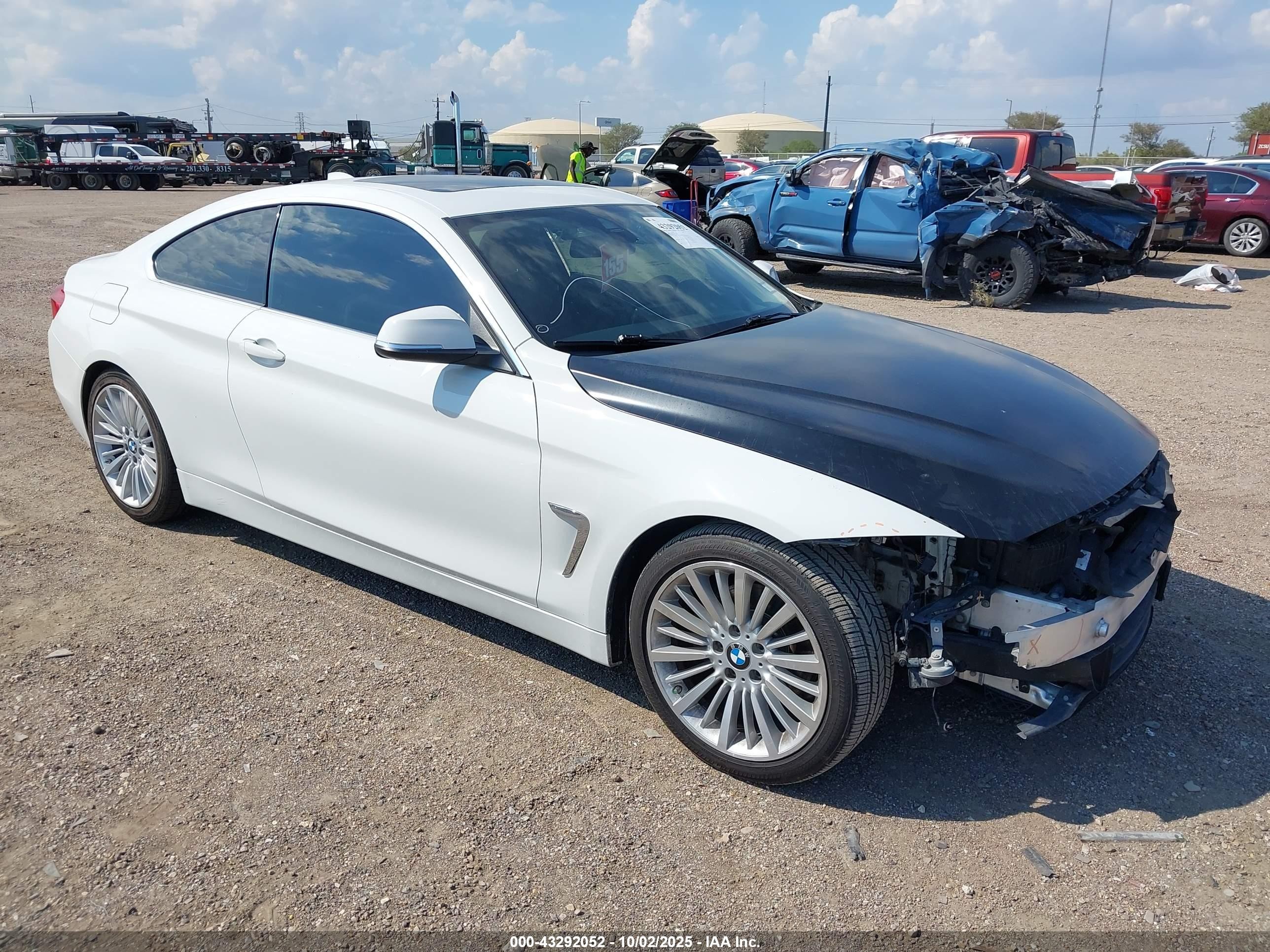 2014 BMW 4 Series 428i, VIN WBA3N3C52EF712373 — Front end