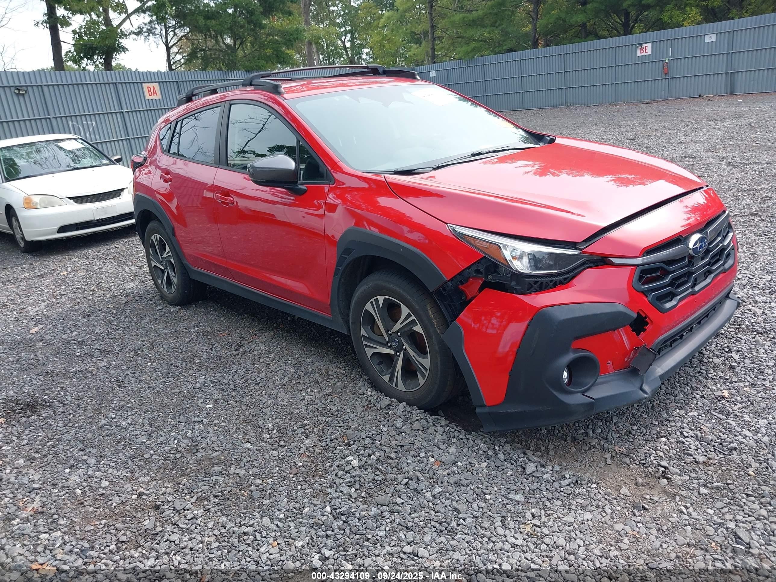 2024 Subaru Crosstrek Premium, VIN JF2GUADC8R8236411 — Repossession