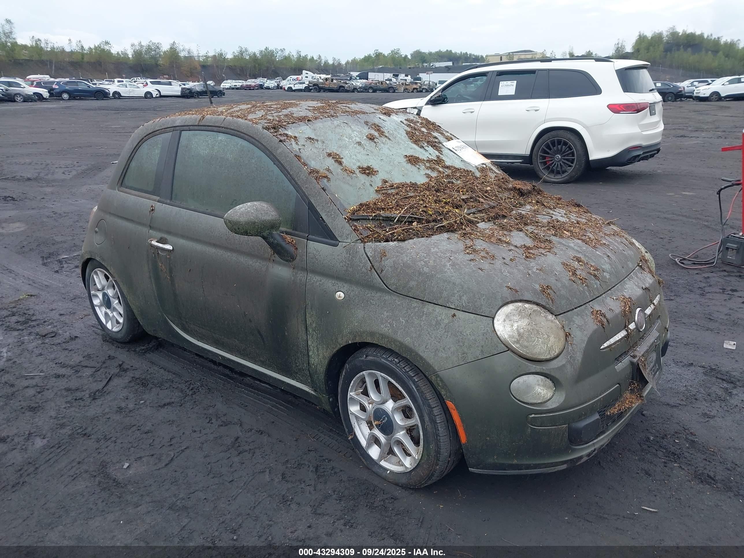 2012 FIAT 500 Pop, VIN 3C3CFFAR9CT277429 — Biohazard / chemical