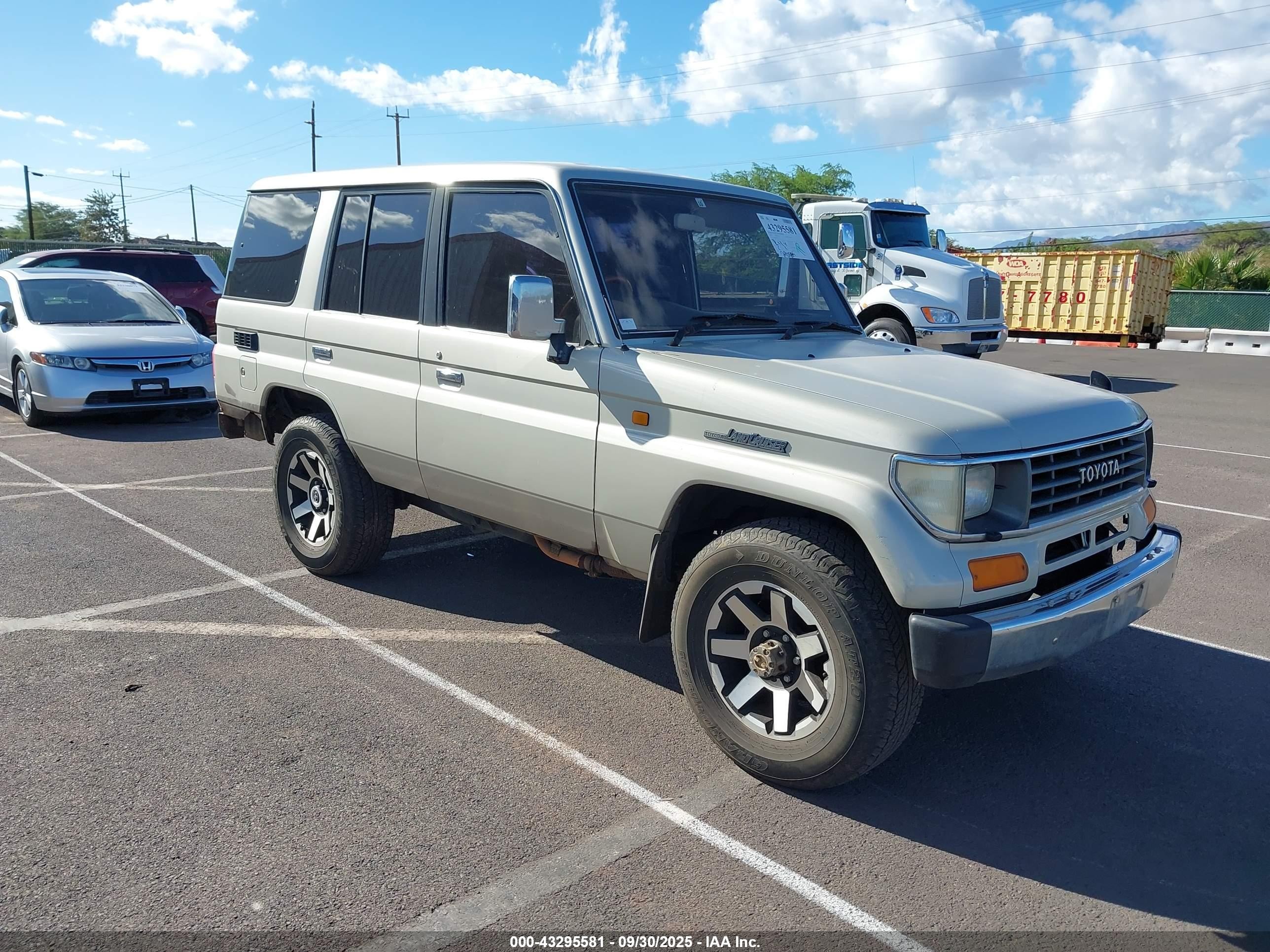 1995 Toyota Land Cruiser, VIN KZJ780038014 — Rear end