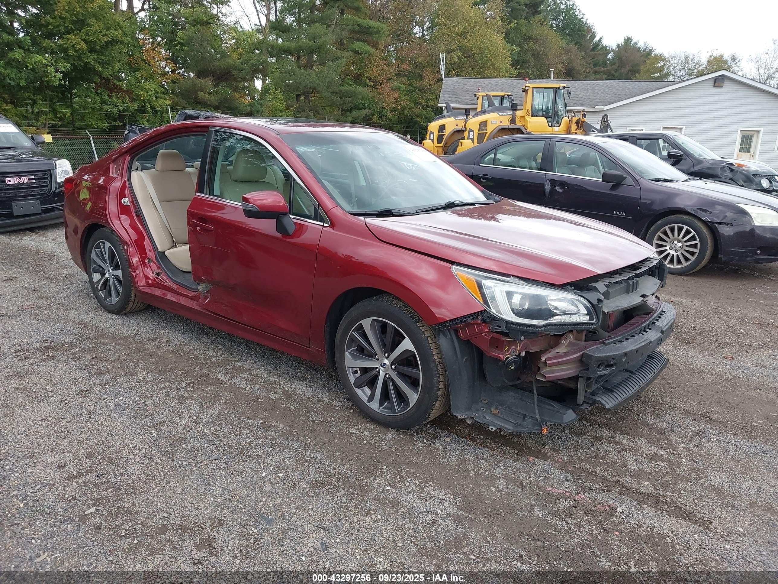 2017 Subaru Legacy Limited, VIN 4S3BNAK67H3068033 — Side
