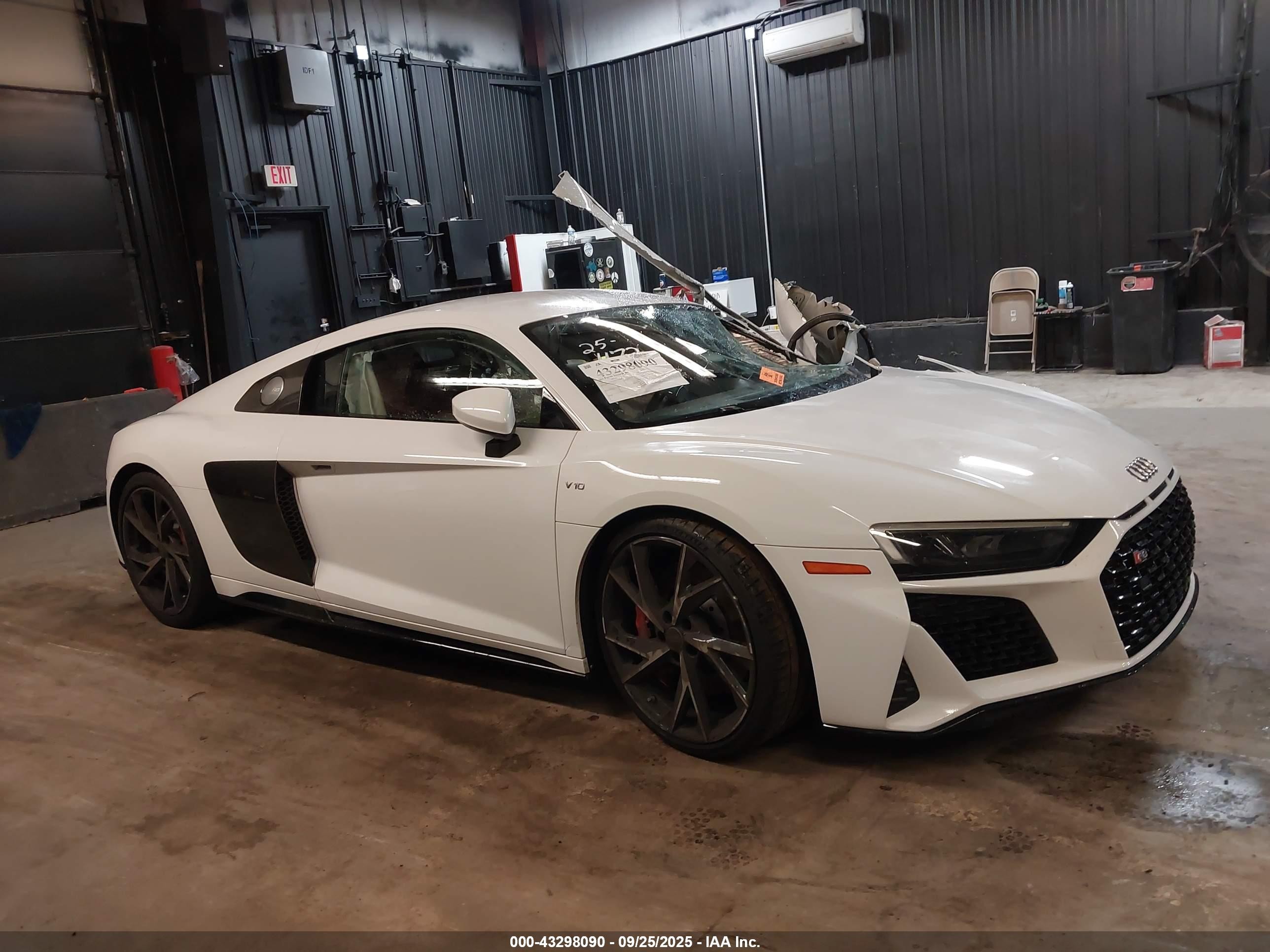 2022 Audi R8 performance quattro, VIN WUACEAFX8N7900462 — Биологическое загрязнение