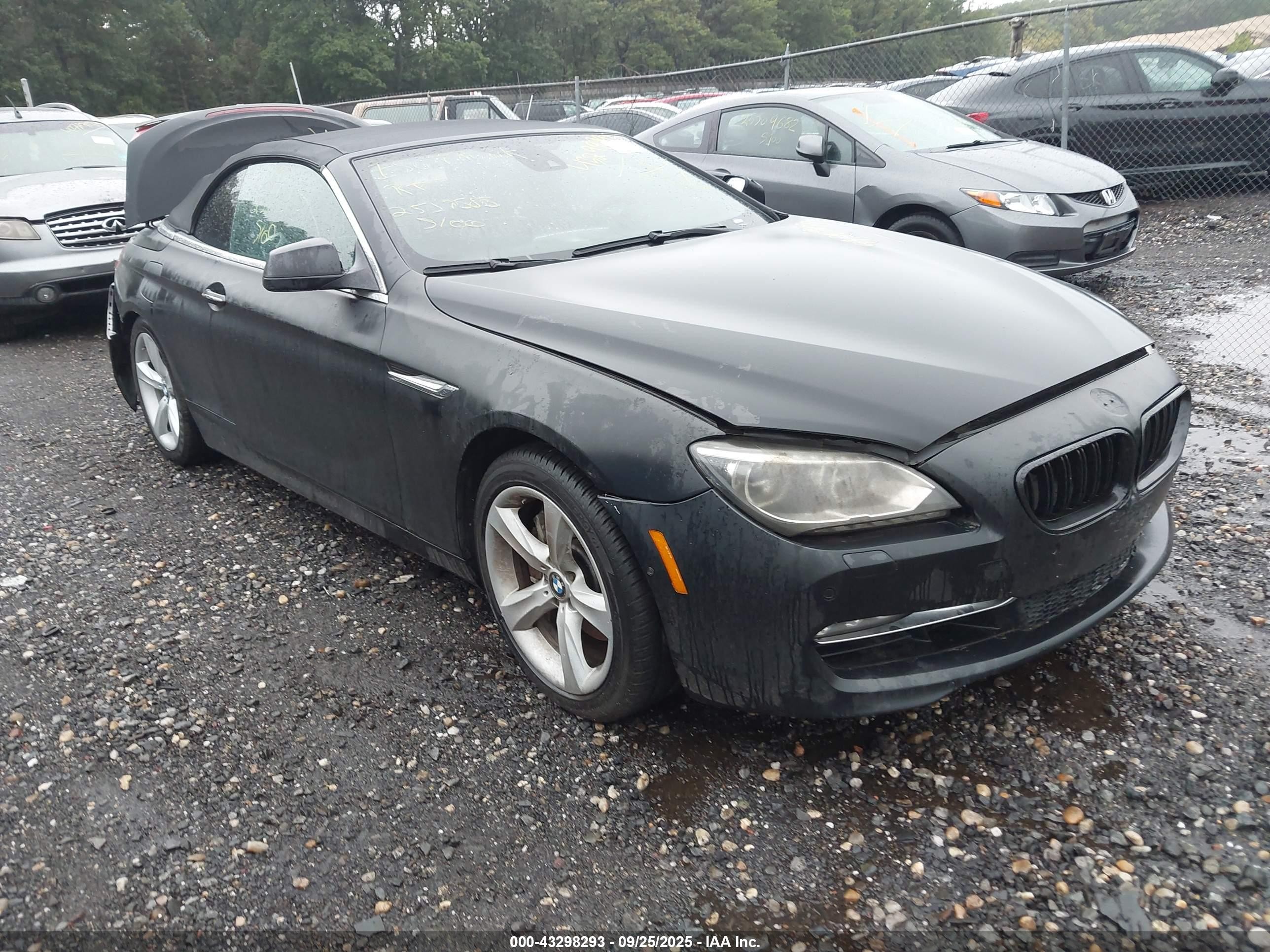 2012 BMW 6 Series 650i xDrive, VIN WBALZ5C5XCC619759 — Rear end