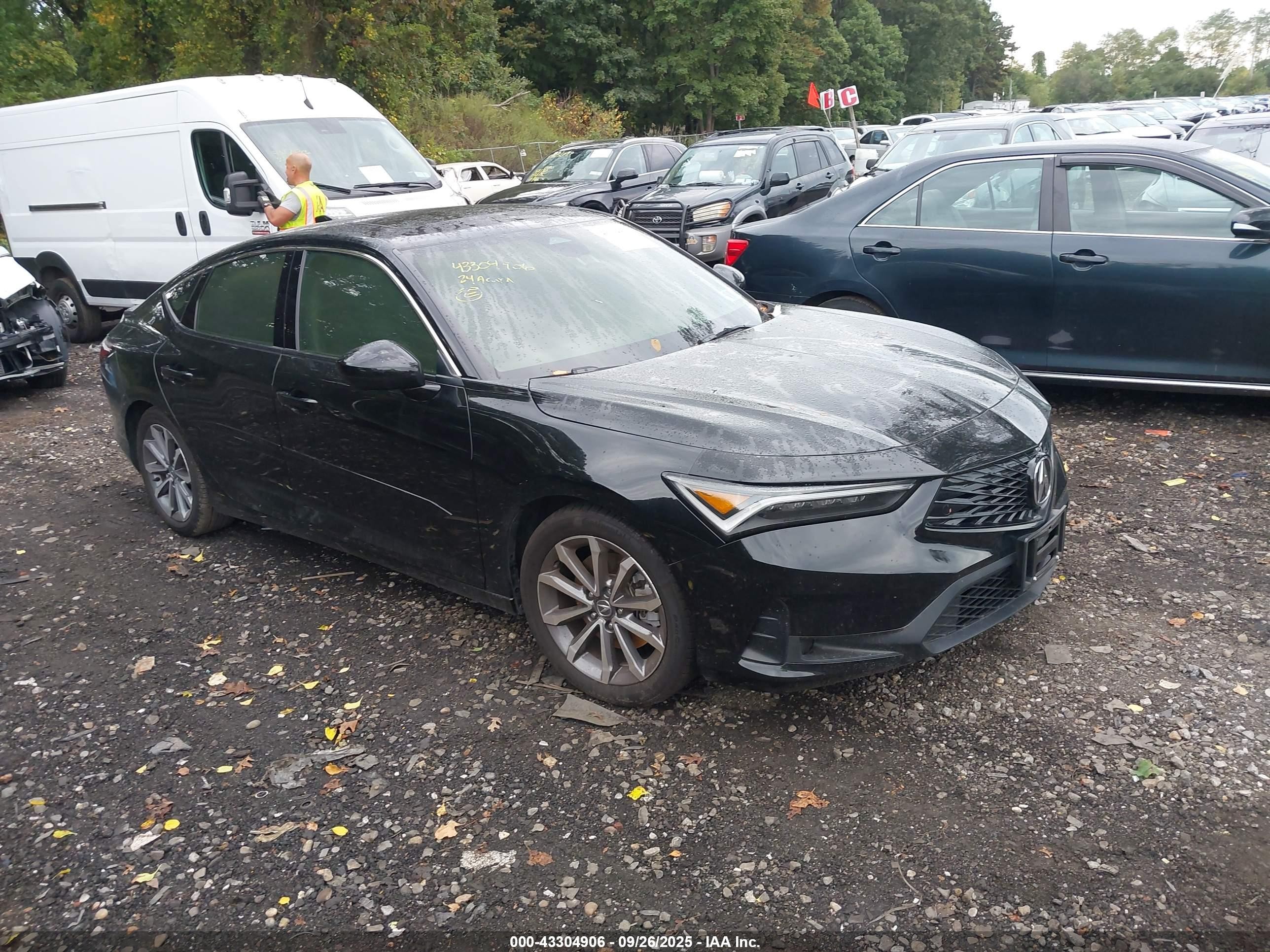 2024 Acura Integra, VIN 19UDE4H24RA003783 — Пожар в салоне
