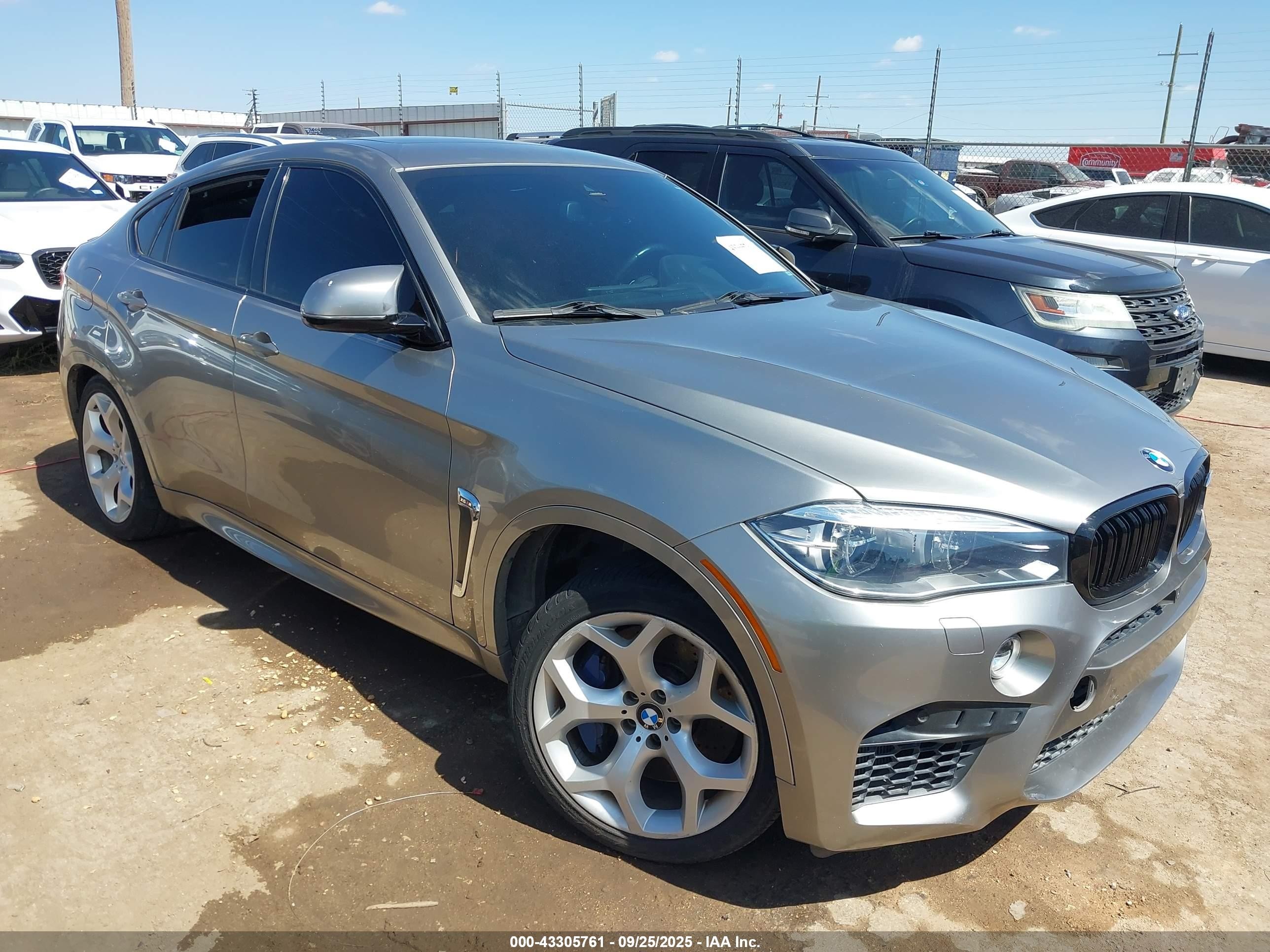 2016 BMW X6 M, VIN 5YMKW8C59G0R43454 — Rear end