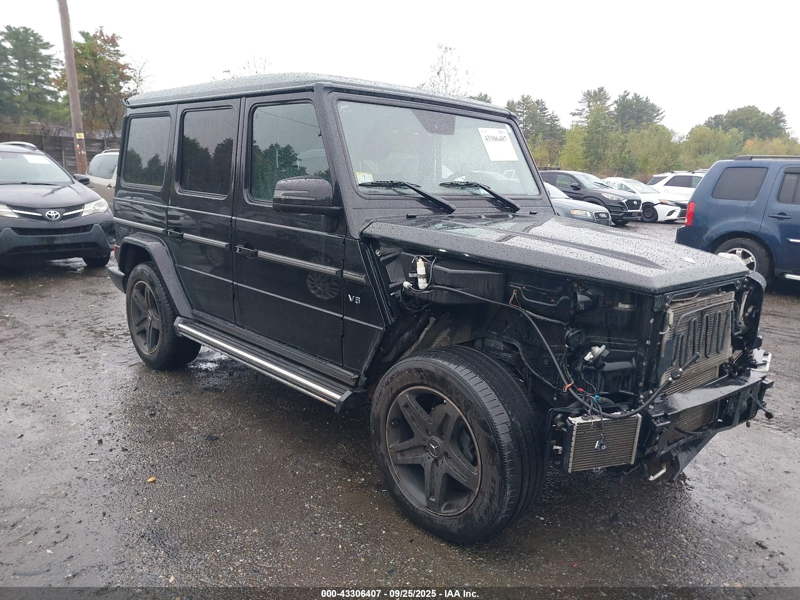 2017 Mercedes-Benz G 550, VIN WDCYC3KF8HX262701 — Front end