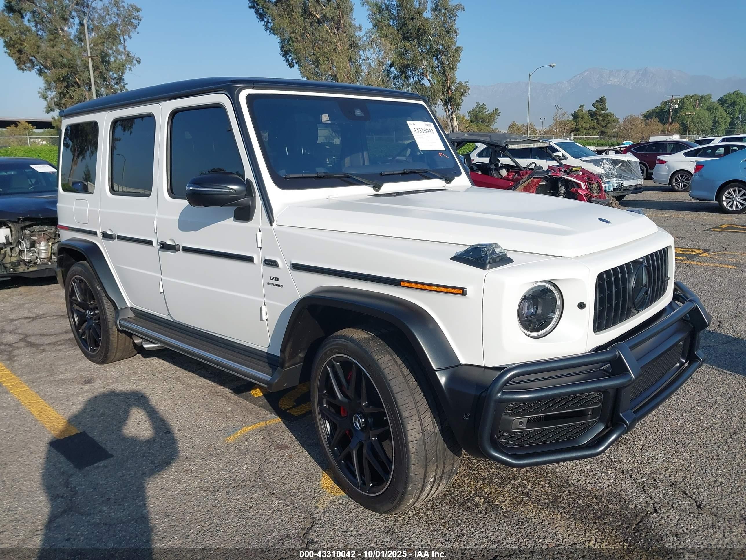 2024 Mercedes-Benz G 63 AMG, VIN W1NYC7HJ6RX508289 — Theft recovery