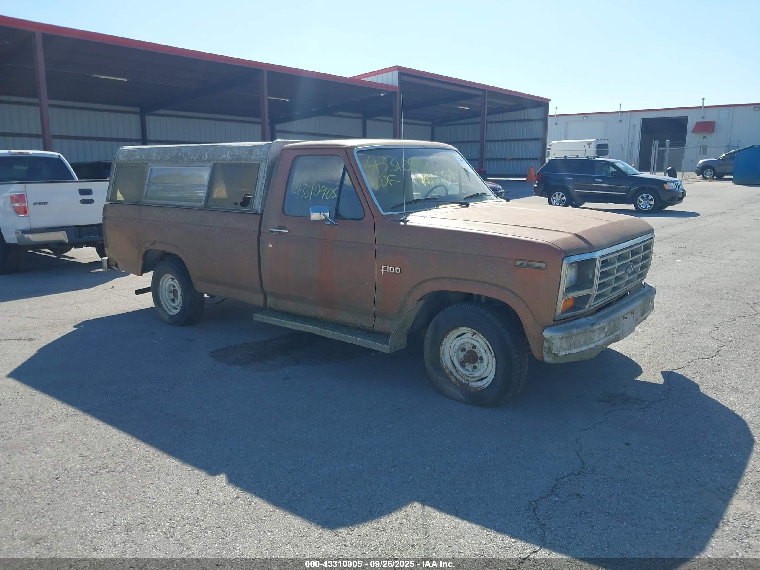 1982 Ford F-100, VIN 1FTCF1030CPA85476 — All over