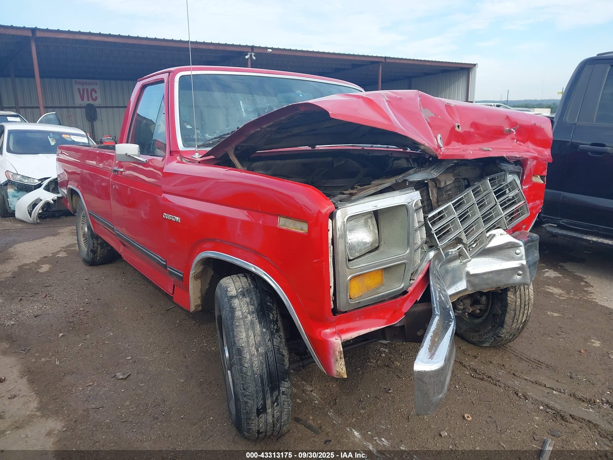 1981 Ford F-100, VIN 1FTCF10D2BPA68377 — All over
