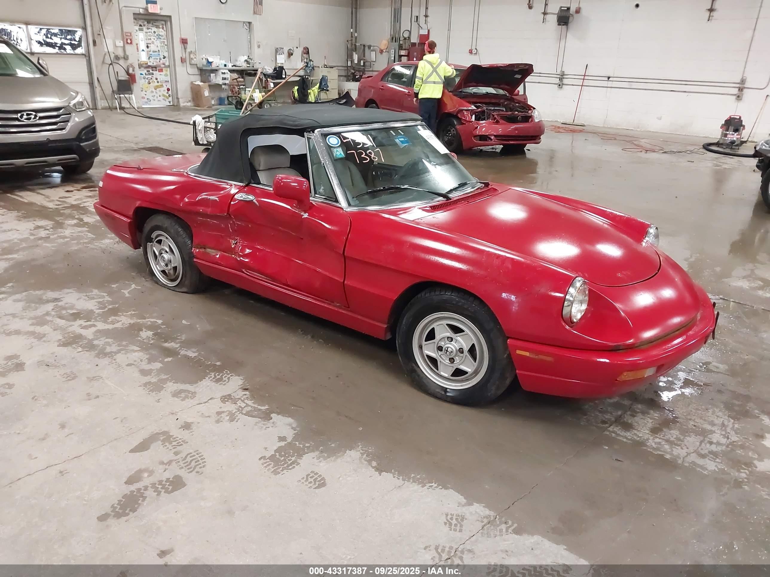 1991 Alfa Romeo Spider, VIN ZARBB32G4M6007217 — Side