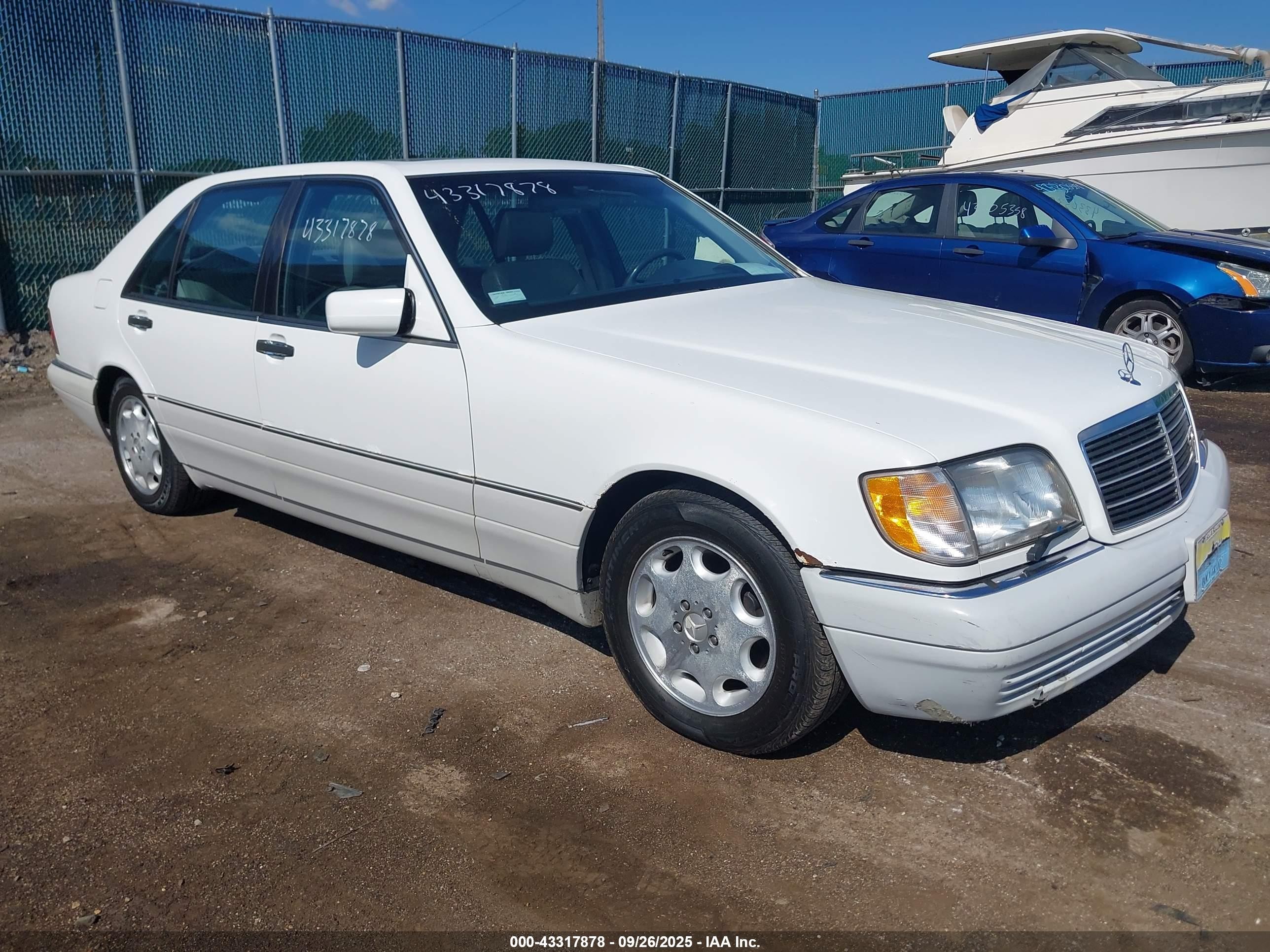 1996 Mercedes-Benz S 320, VIN WDBGA33E6TA289452 — Фото с аукциона