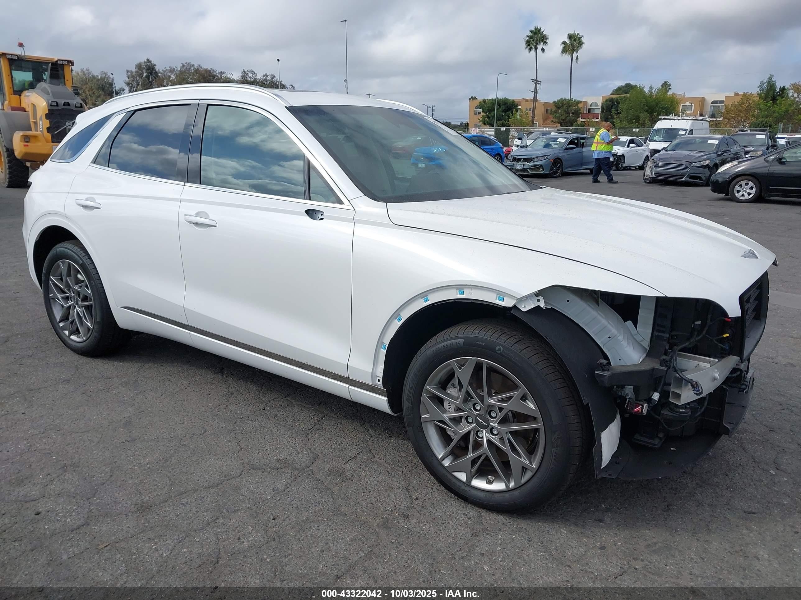 2025 Genesis GV70 2.5T, VIN KMUMADTB7SU174773 — Theft recovery