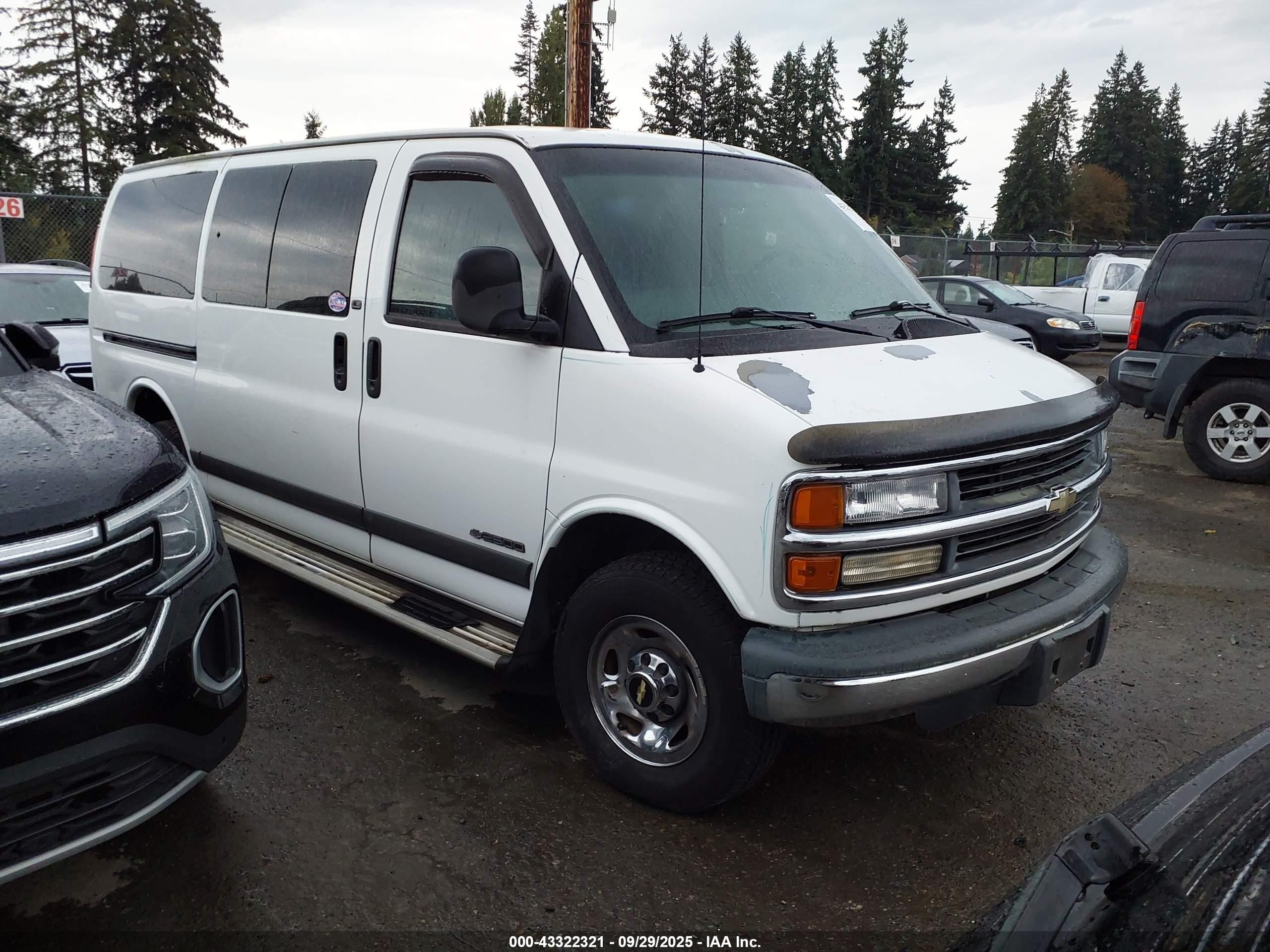2000 Chevrolet Express, VIN 1GAGG25R7Y1190813 — Mechanical