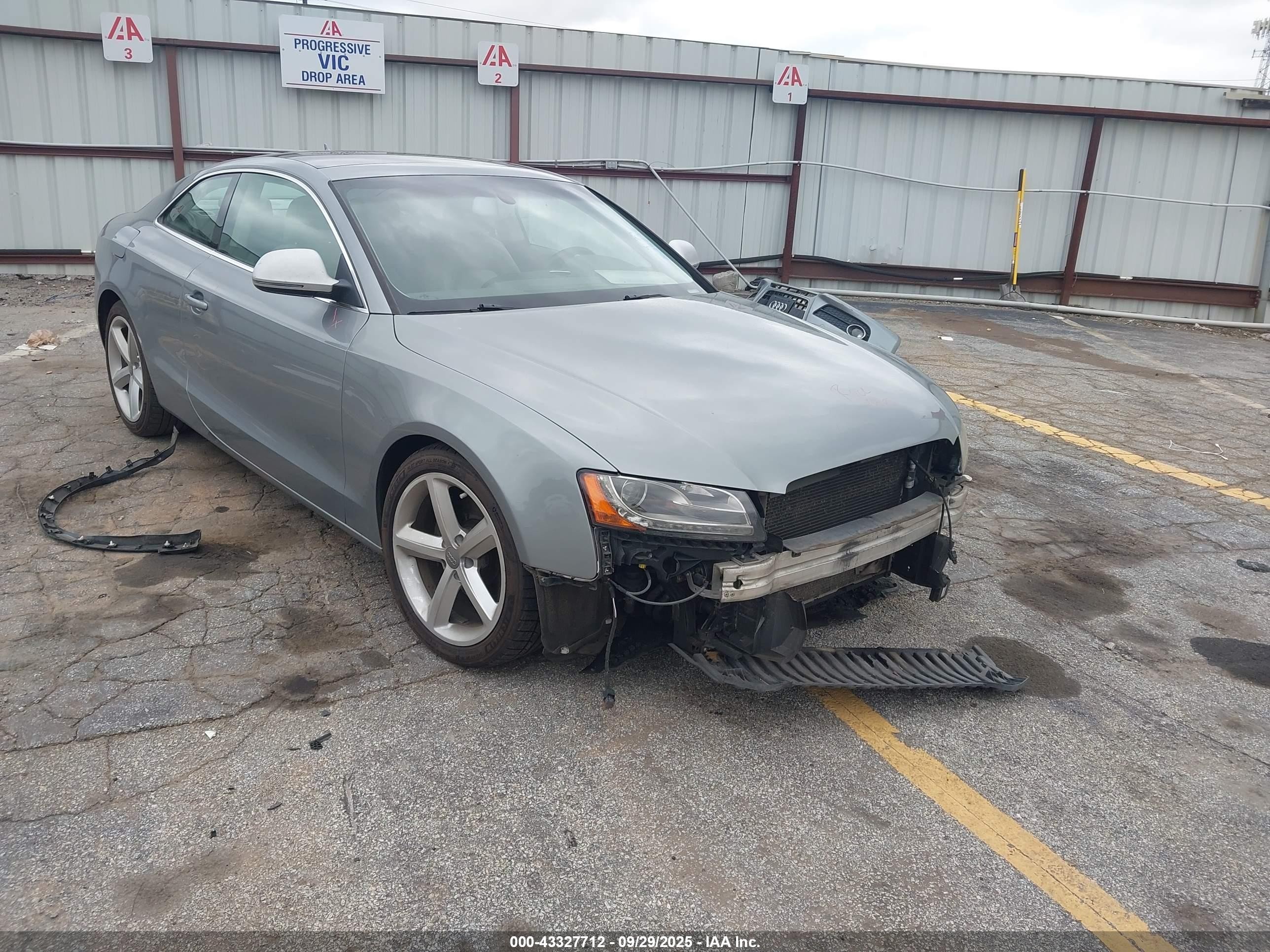 2008 Audi A5, VIN WAUDK78TX8A028698 — Перед