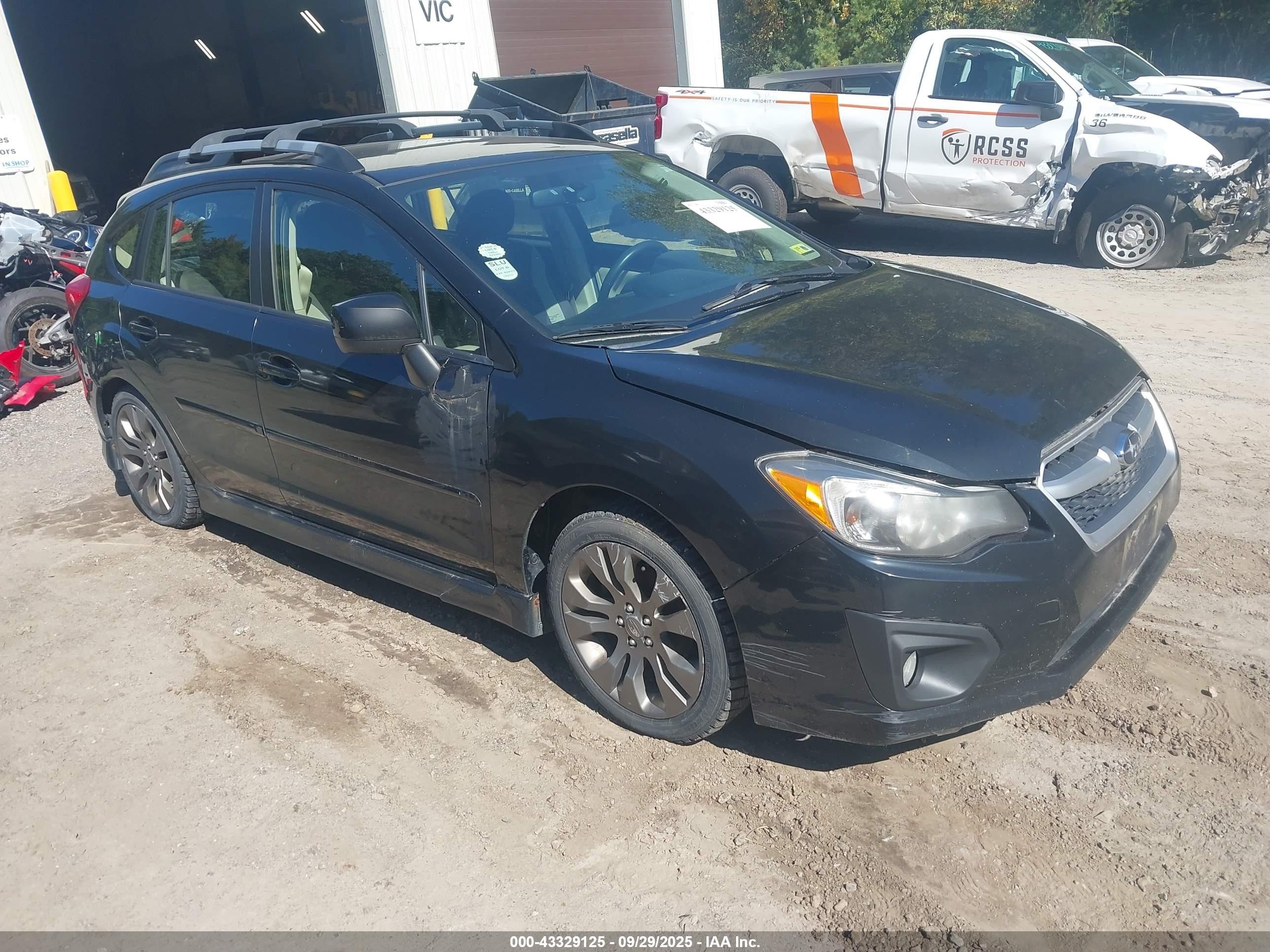 2012 Subaru Impreza Special Sports Premium, VIN JF1GPAL69CG240620 — Auction photo