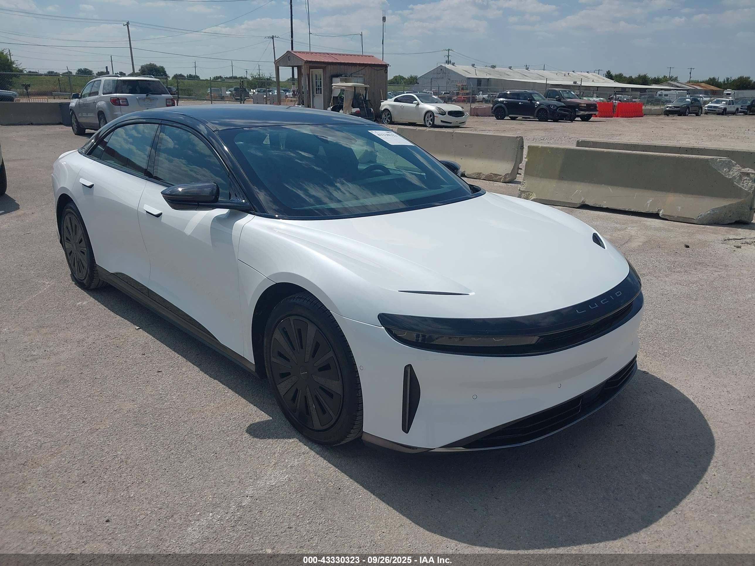 2024 Lucid Air Pure, VIN 50EA1PGA1RA007535 — Not stated