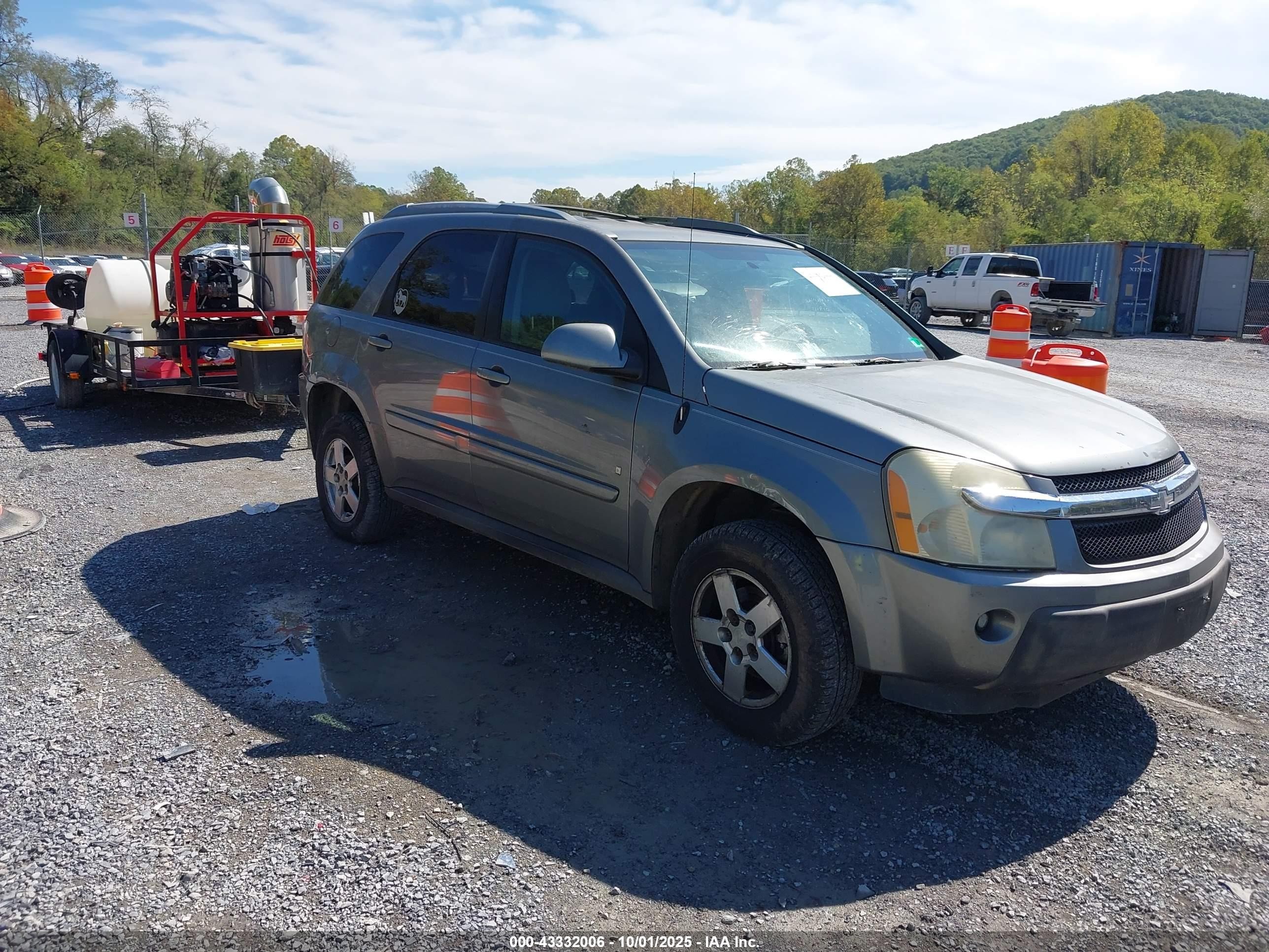 2006 Chevrolet Equinox LT, VIN 2CNDL73F766019111 — Фото с аукциона