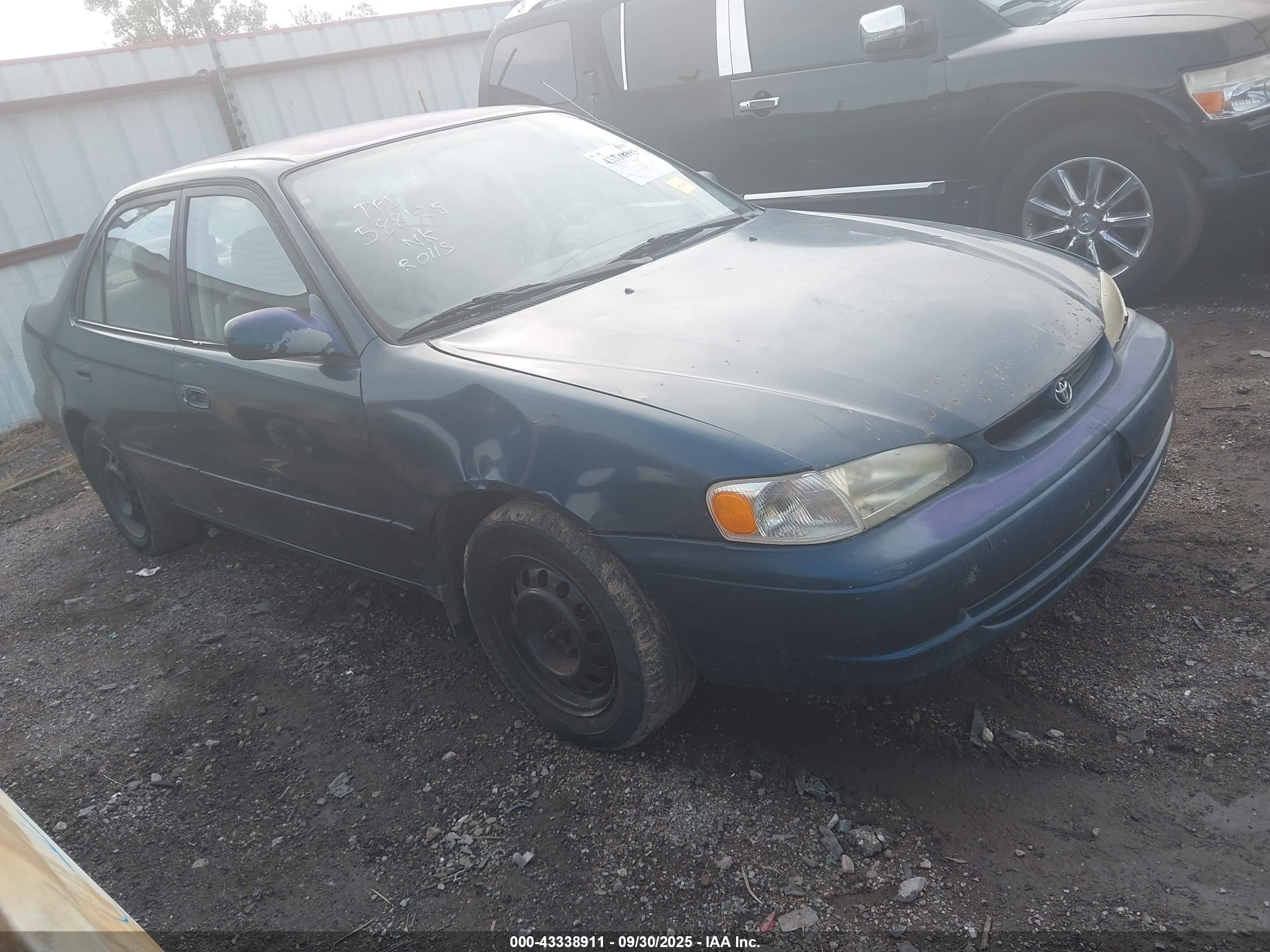 1998 Toyota Corolla VE, VIN 1NXBR18E0WZ092468 — Theft recovery