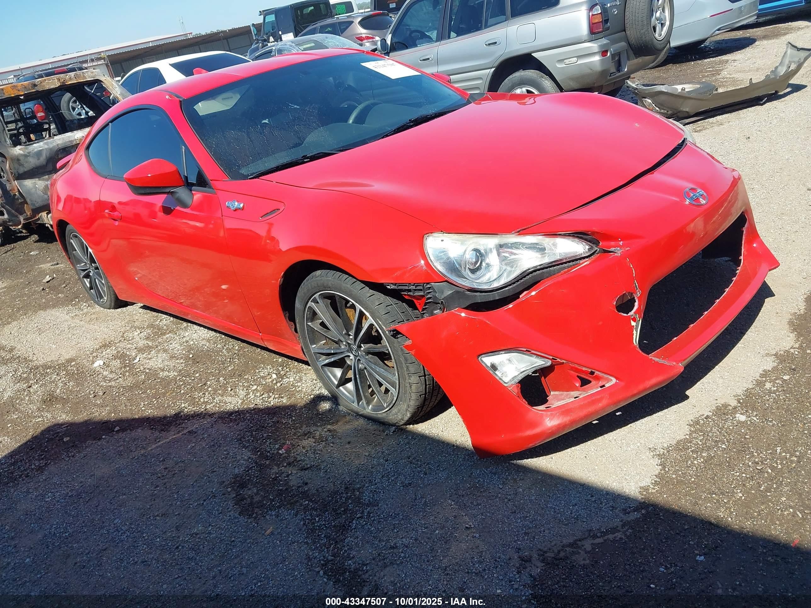2016 Scion FR-S, VIN JF1ZNAA14G8705231 — Front end