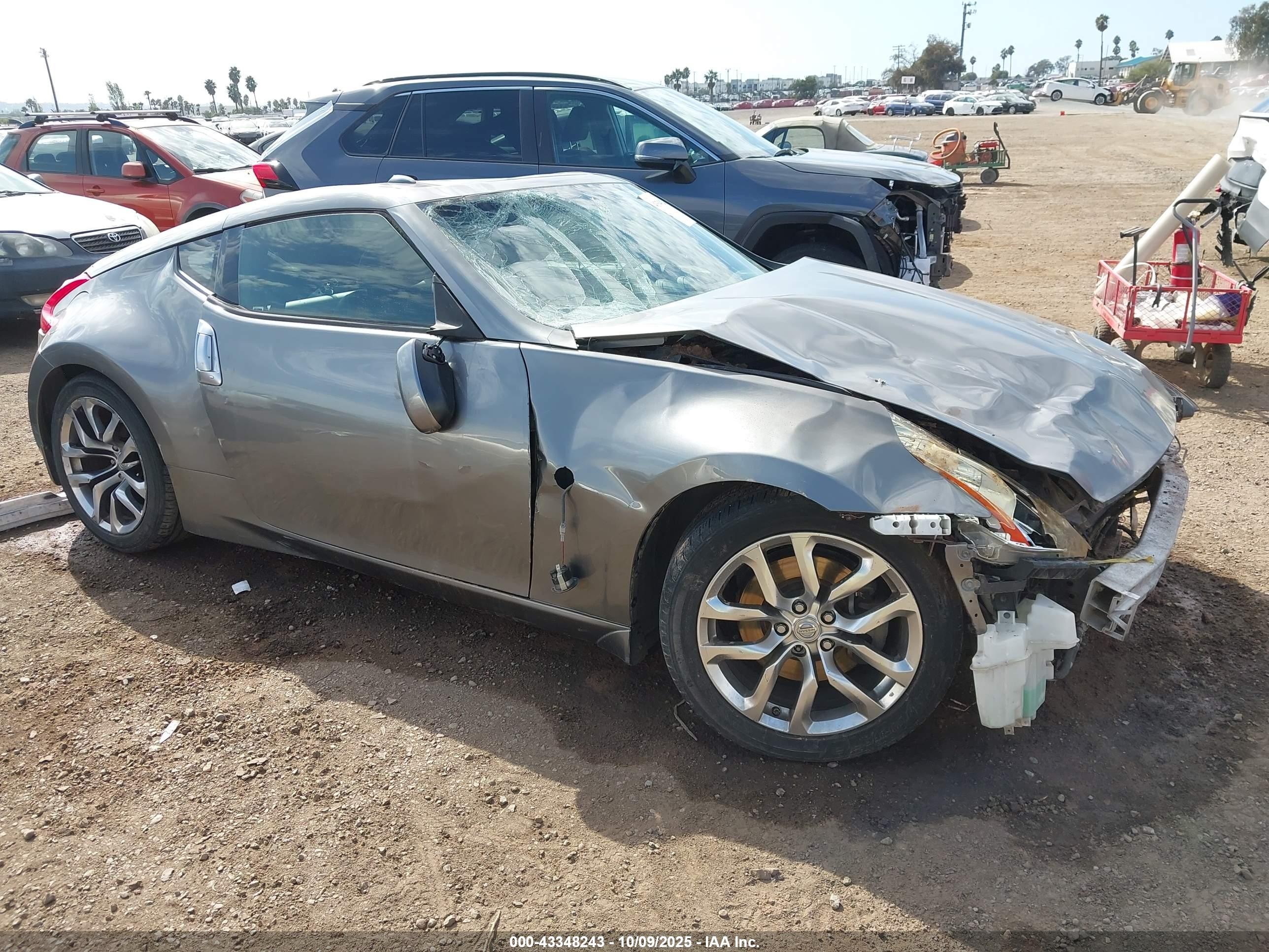 2013 Nissan 370Z, VIN JN1AZ4EH2DM383666 — Rollover