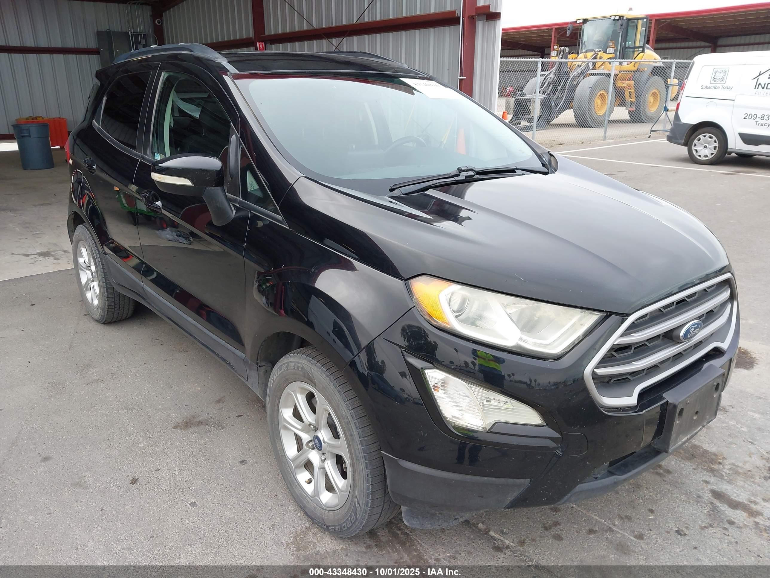 2018 Ford EcoSport SE, VIN MAJ3P1TE6JC164316 — Rear end